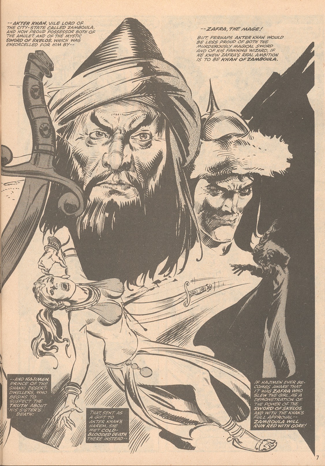 Read online The Savage Sword Of Conan comic -  Issue #58 - 8