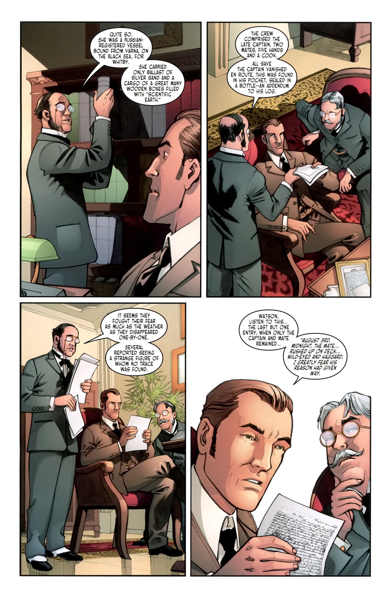 Read online Victorian Undead (2011) comic -  Issue #1 - 10