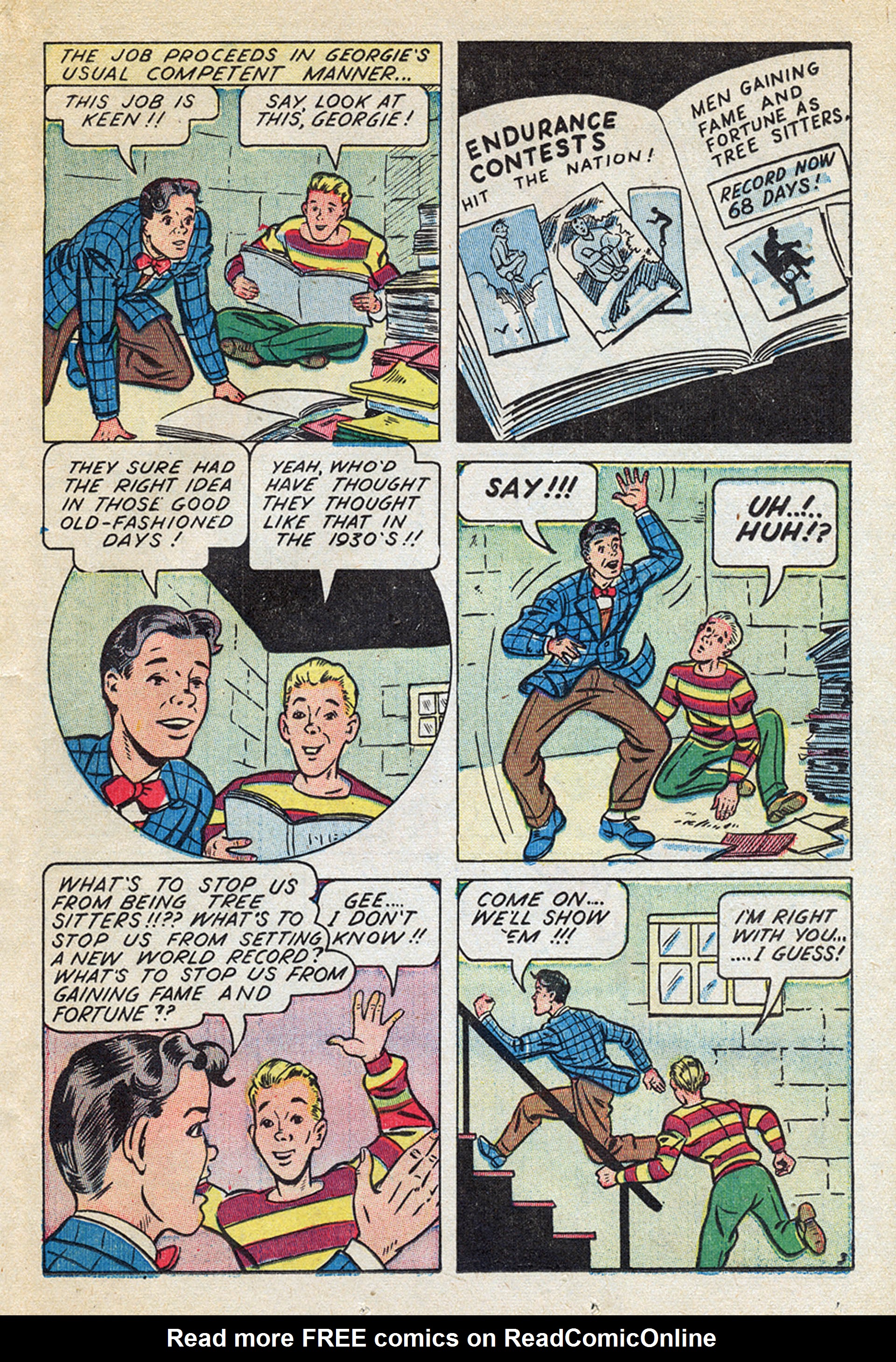 Read online Georgie Comics (1945) comic -  Issue #4 - 29