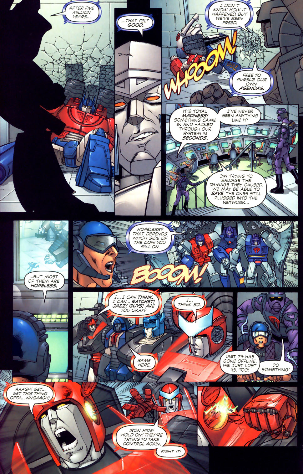 Read online G.I. Joe vs. The Transformers comic -  Issue #4 - 9