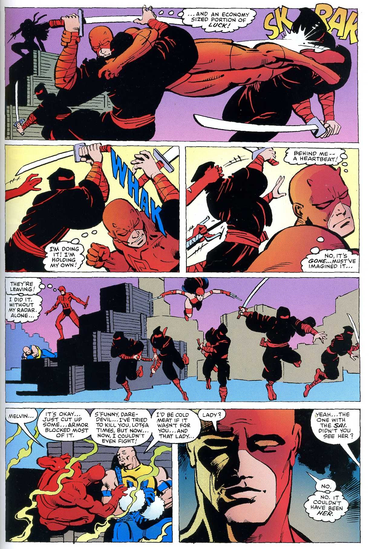 Read online Daredevil Visionaries: Frank Miller comic -  Issue # TPB 2 - 159