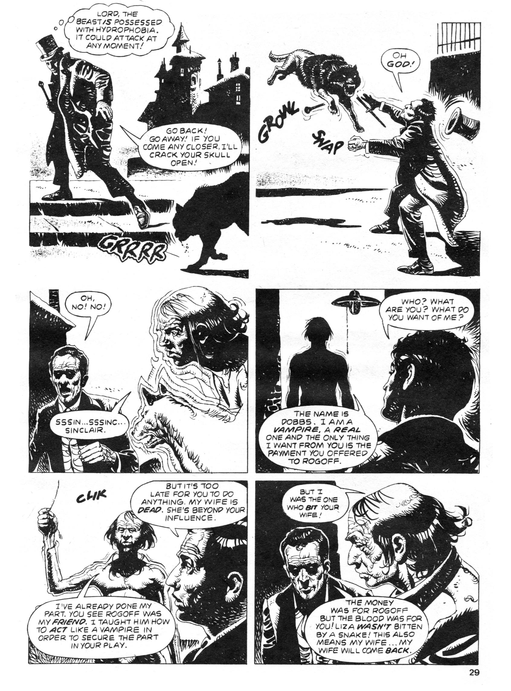 Read online Vampirella (1969) comic -  Issue #84 - 29
