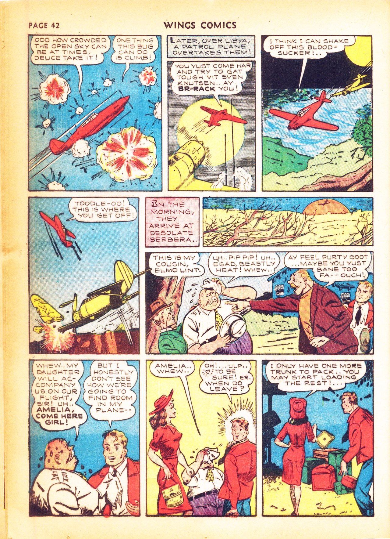 Read online Wings Comics comic -  Issue #4 - 44