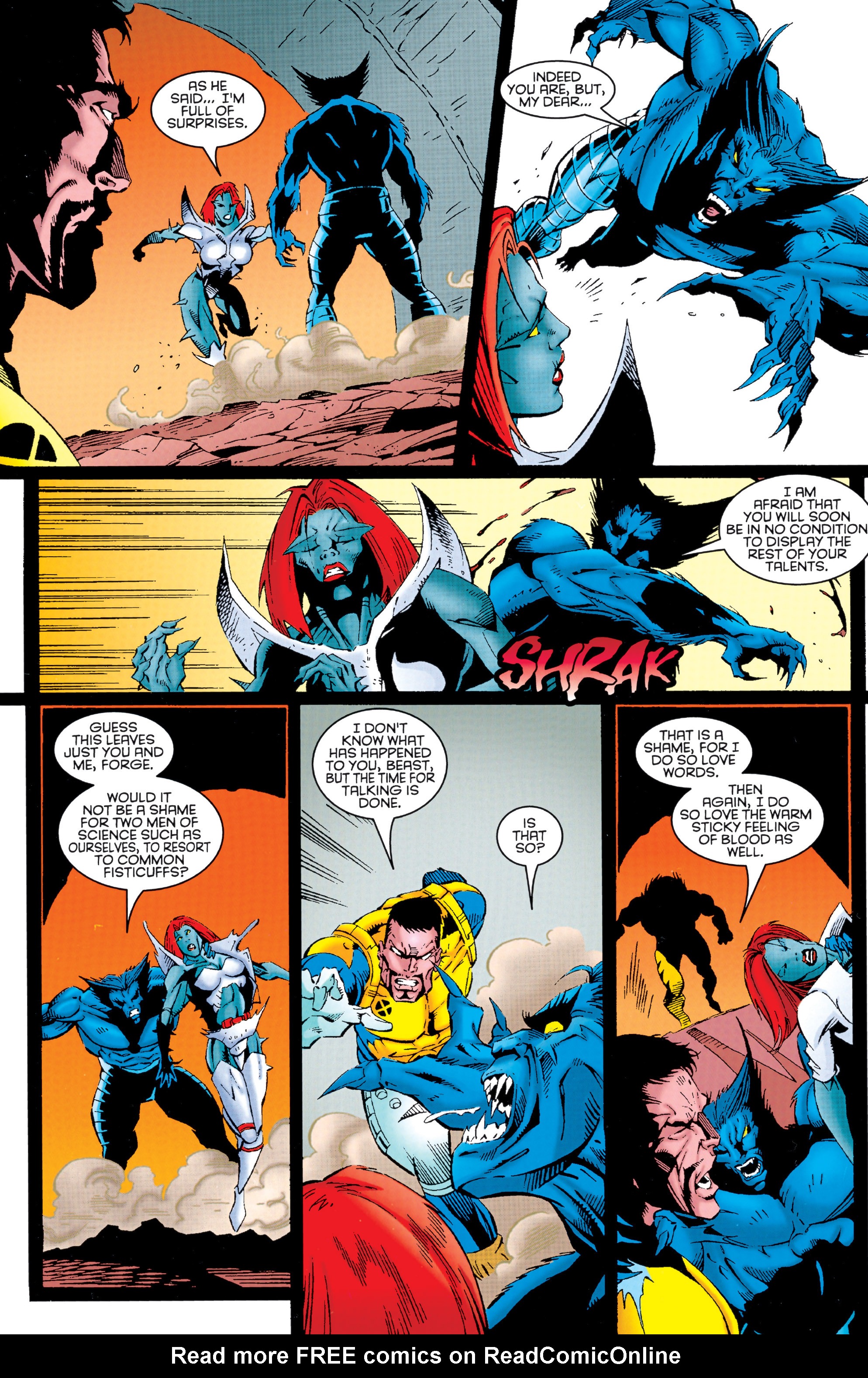 Read online X-Men: The Complete Onslaught Epic comic -  Issue # TPB 2 - 100
