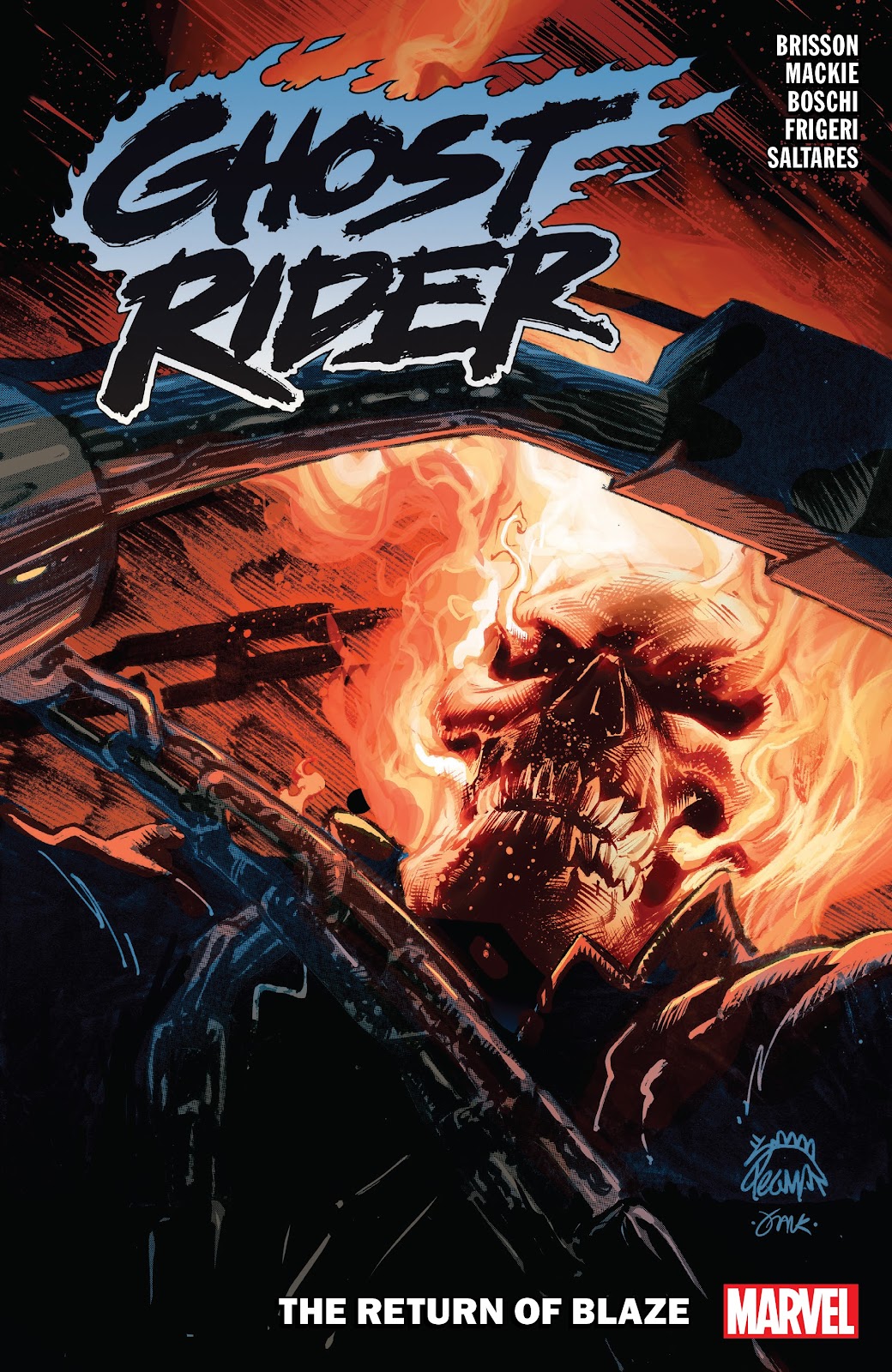 Ghost Rider: The Return Of Blaze issue TPB - Page 1