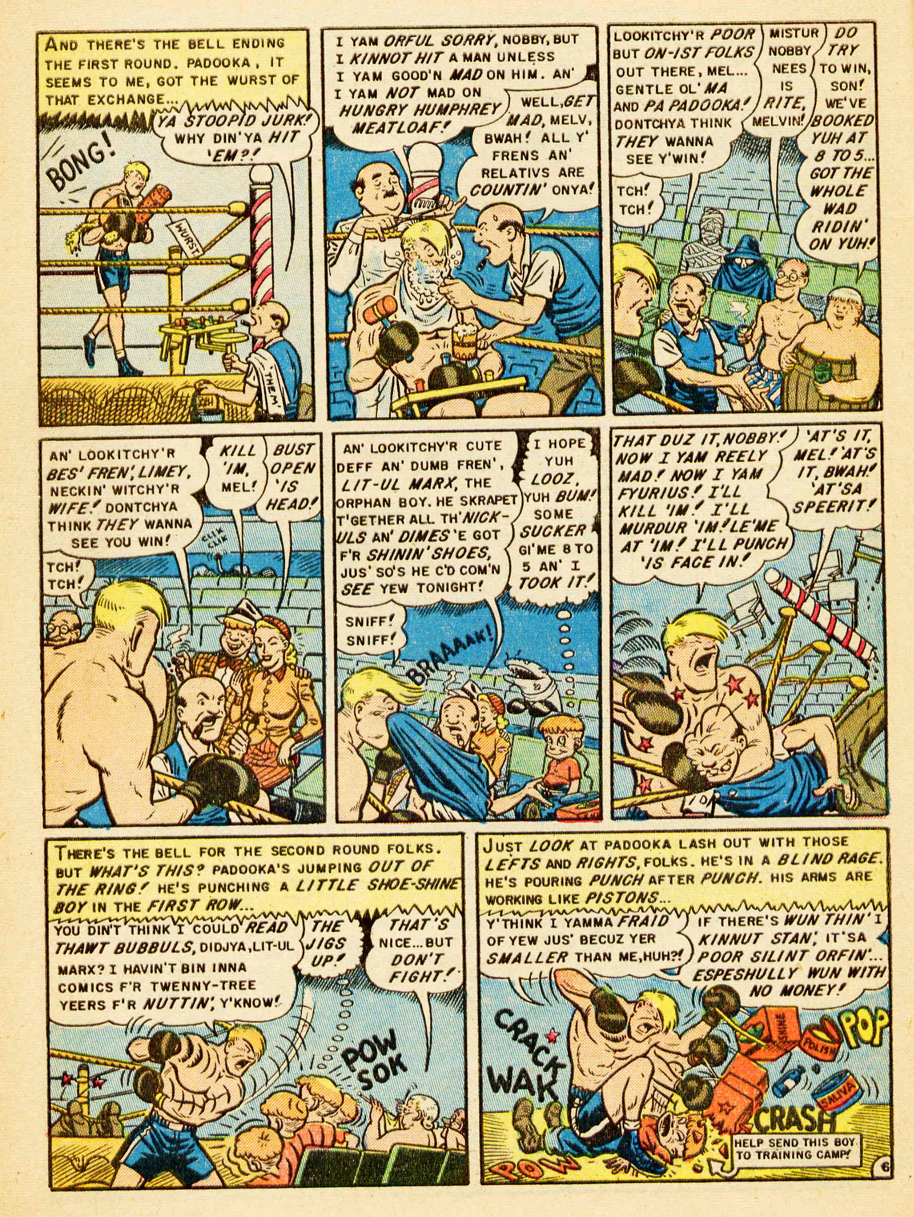 Read online Panic comic -  Issue #7 - 8