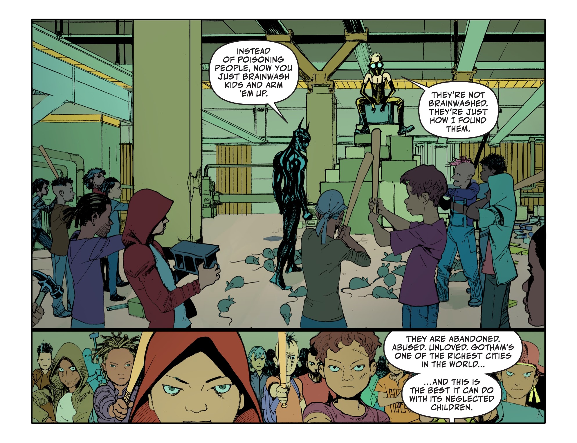 Read online The Next Batman: Second Son comic -  Issue #6 - 4