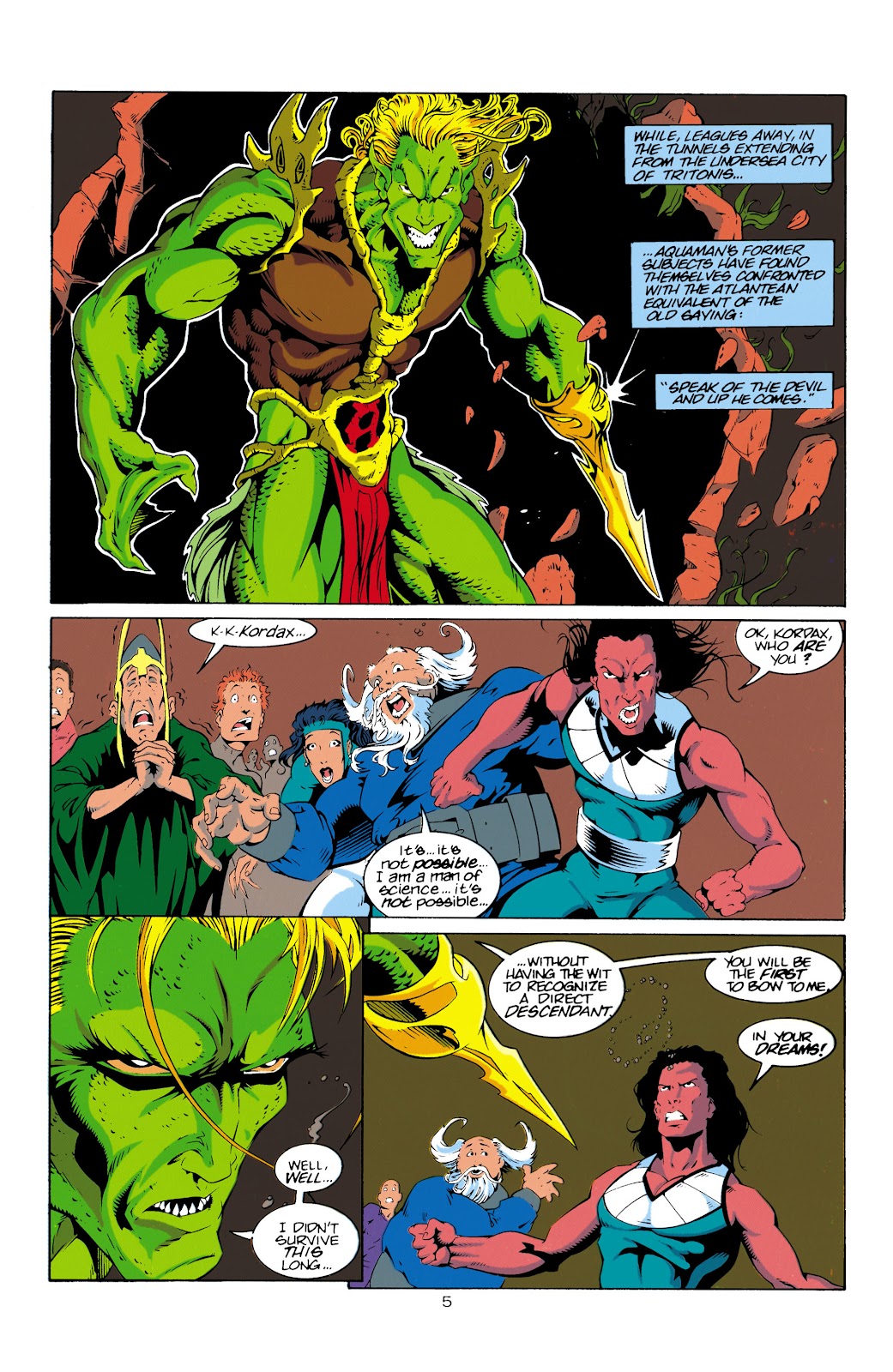 Aquaman (1994) Issue #16 #22 - English 6