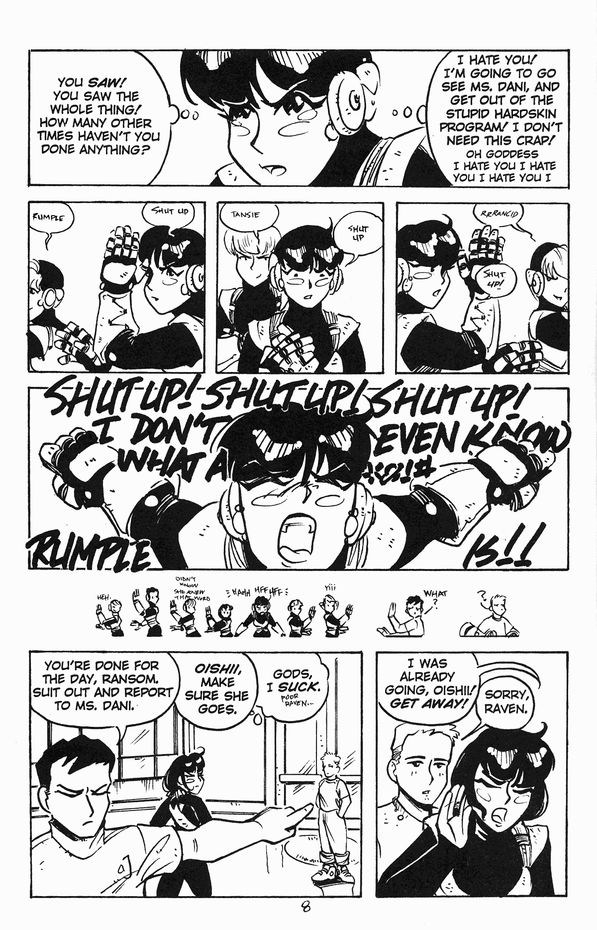 Read online Rumble Girls: Silky Warrior Tansie comic -  Issue #1 - 10