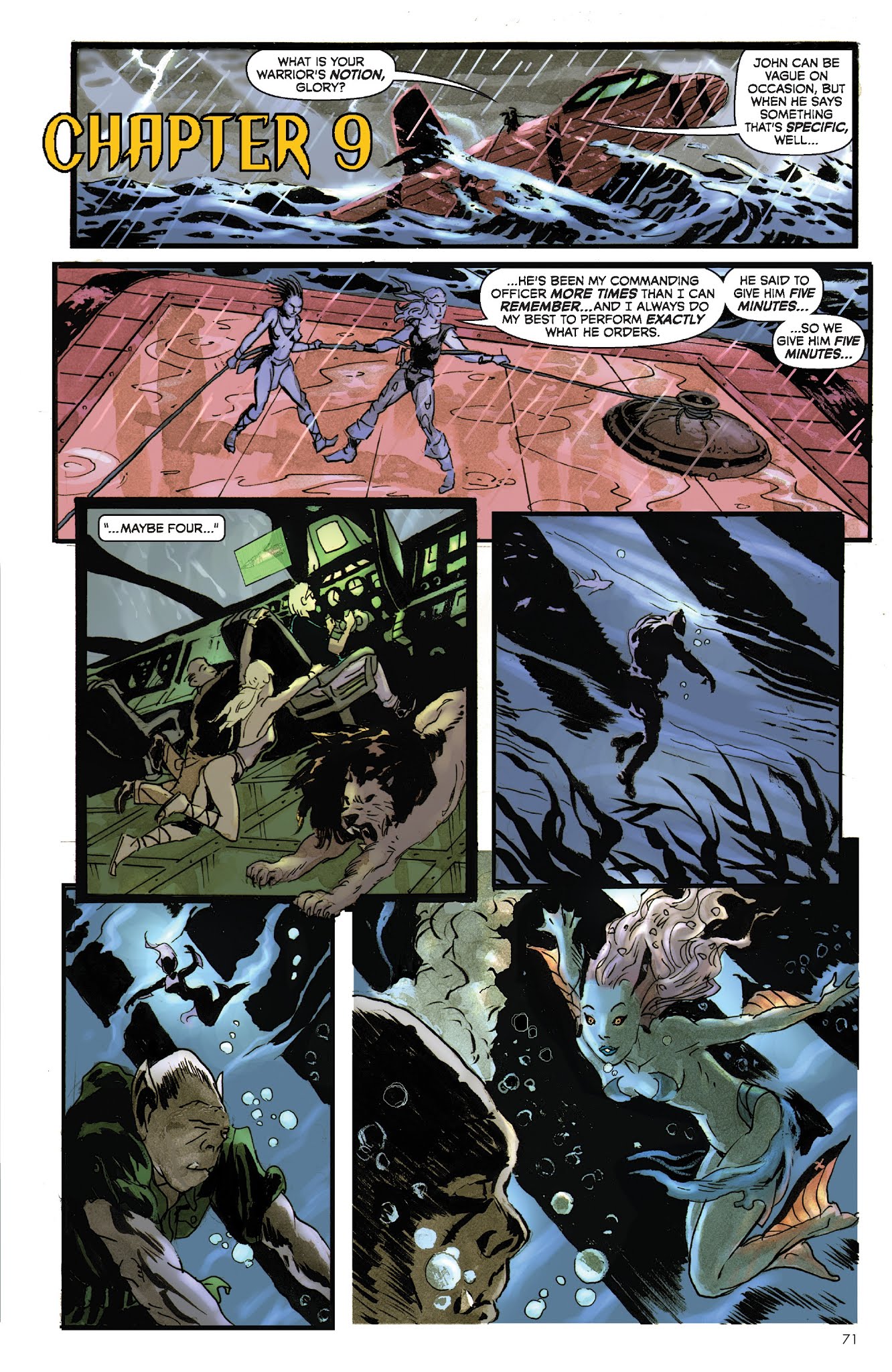 Read online The Once and Future Tarzan comic -  Issue # TPB - 72