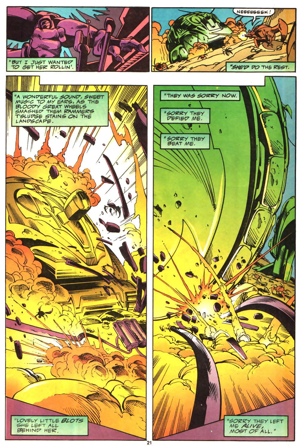 Read online Alien Legion (1987) comic -  Issue #18 - 24