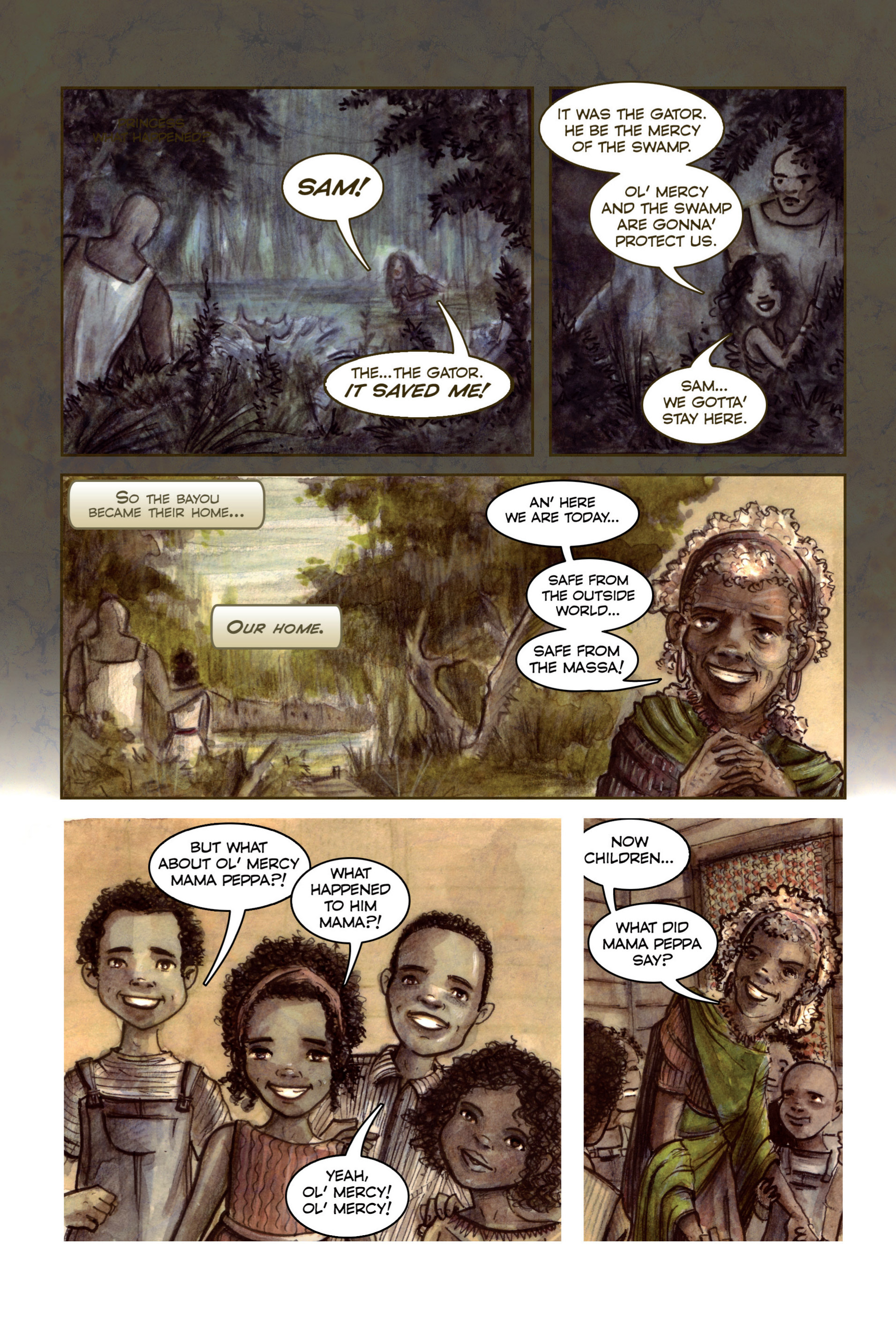 Read online Bayou Arcana comic -  Issue # TPB - 14