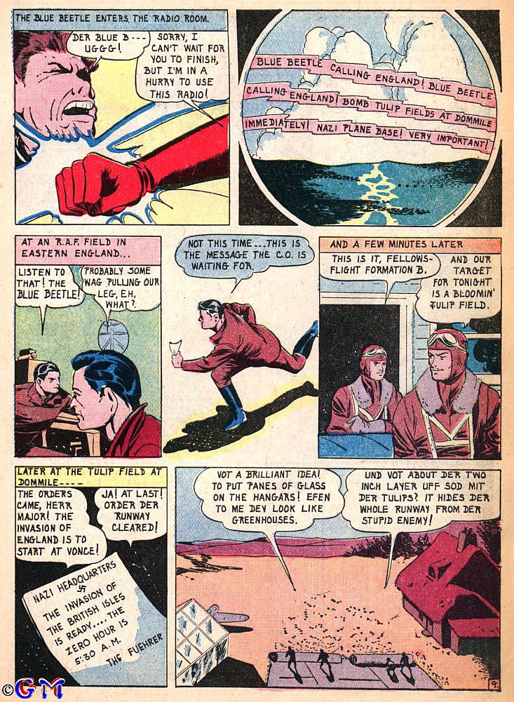 Read online The Blue Beetle comic -  Issue #23 - 11
