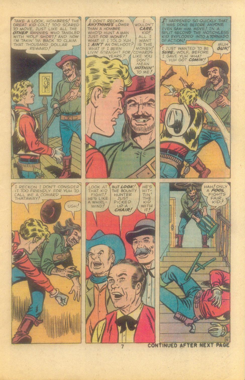 Read online Kid Colt Outlaw comic -  Issue #209 - 9