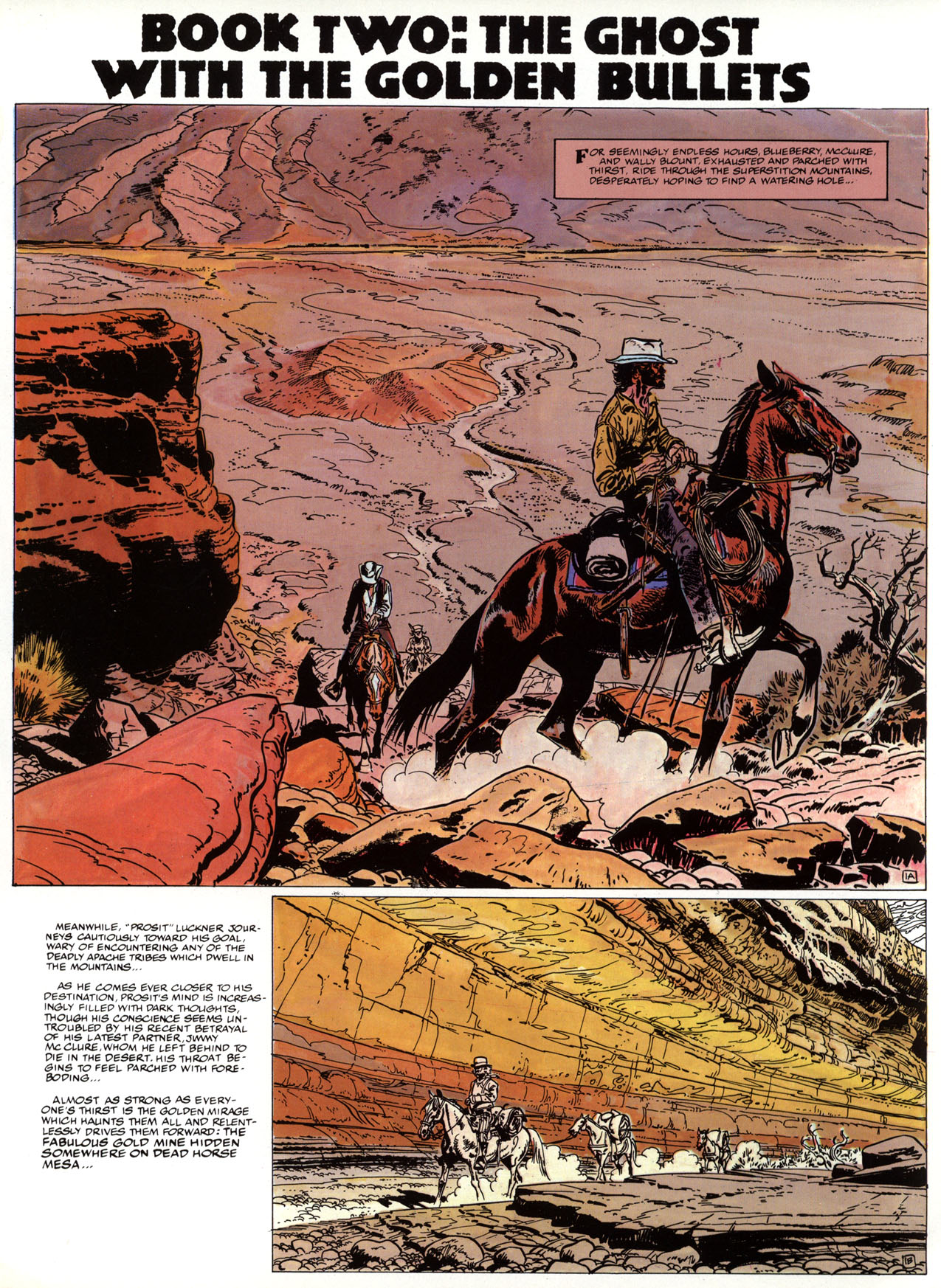 Read online Epic Graphic Novel: Marshal Blueberry comic -  Issue # TPB - 51