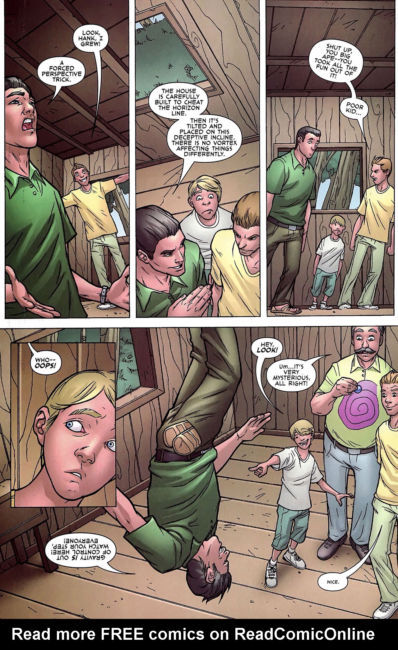 Read online X-Men: First Class (2007) comic -  Issue #4 - 9