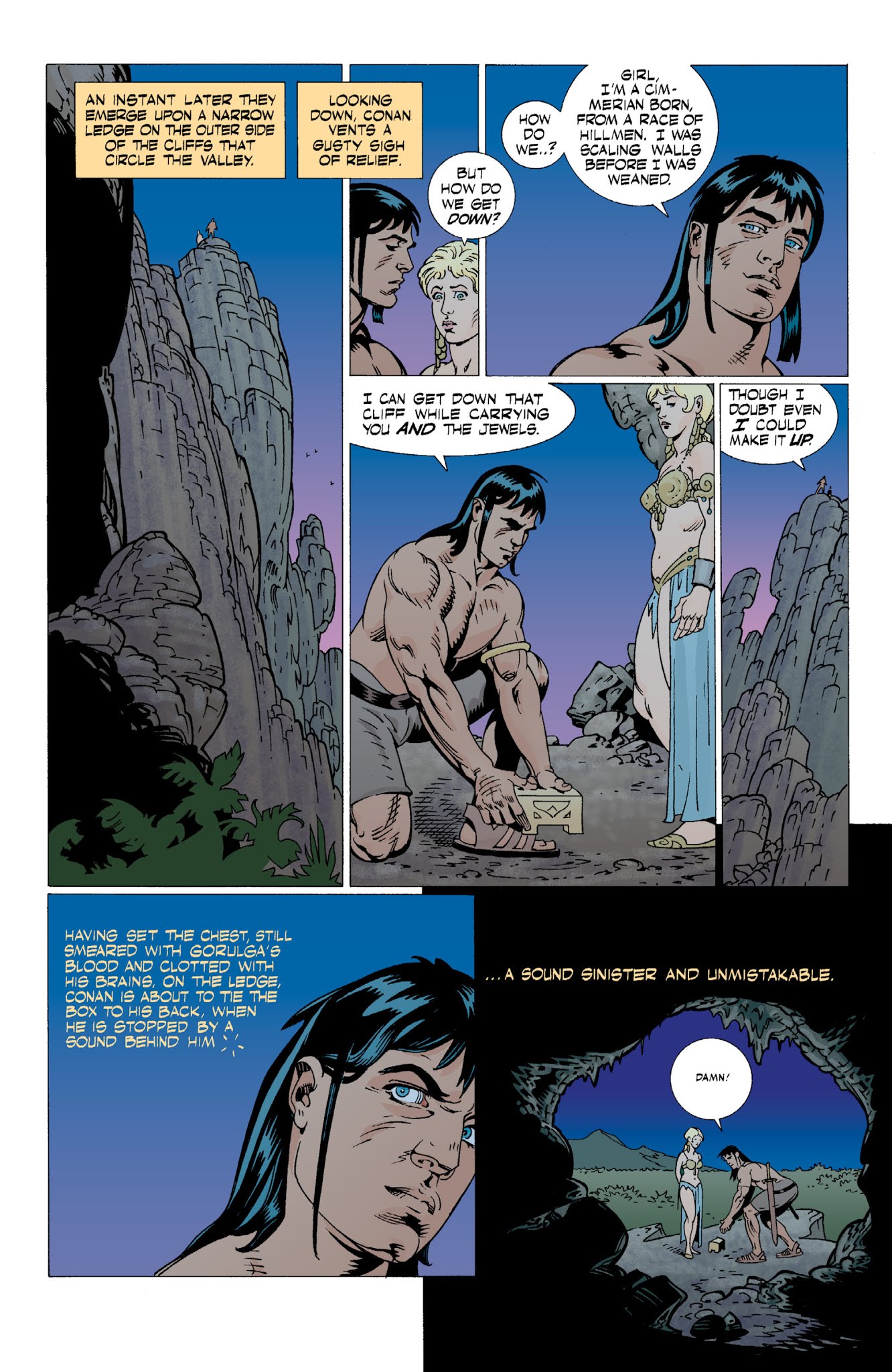 Read online Conan and the Jewels of Gwahlur comic -  Issue # _TPB - 65