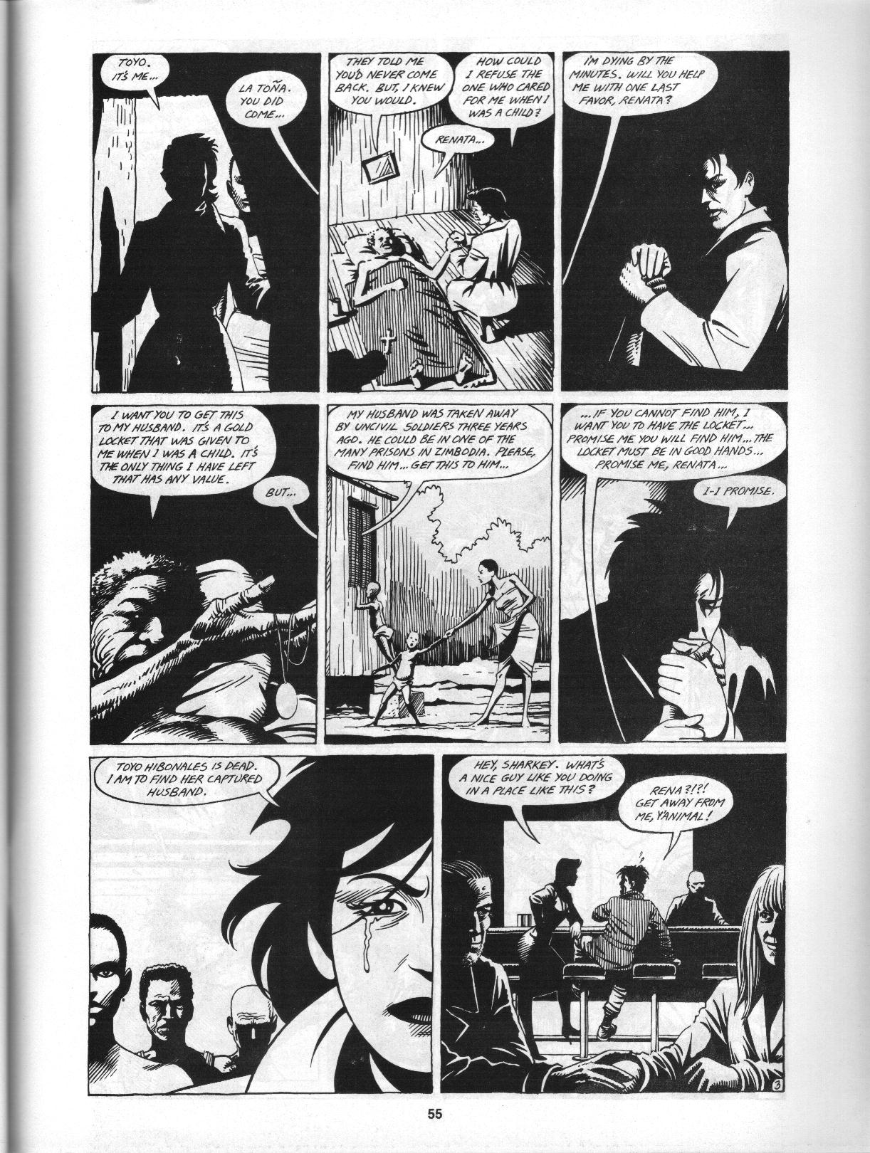 Read online Love and Rockets (1982) comic -  Issue #3 - 57