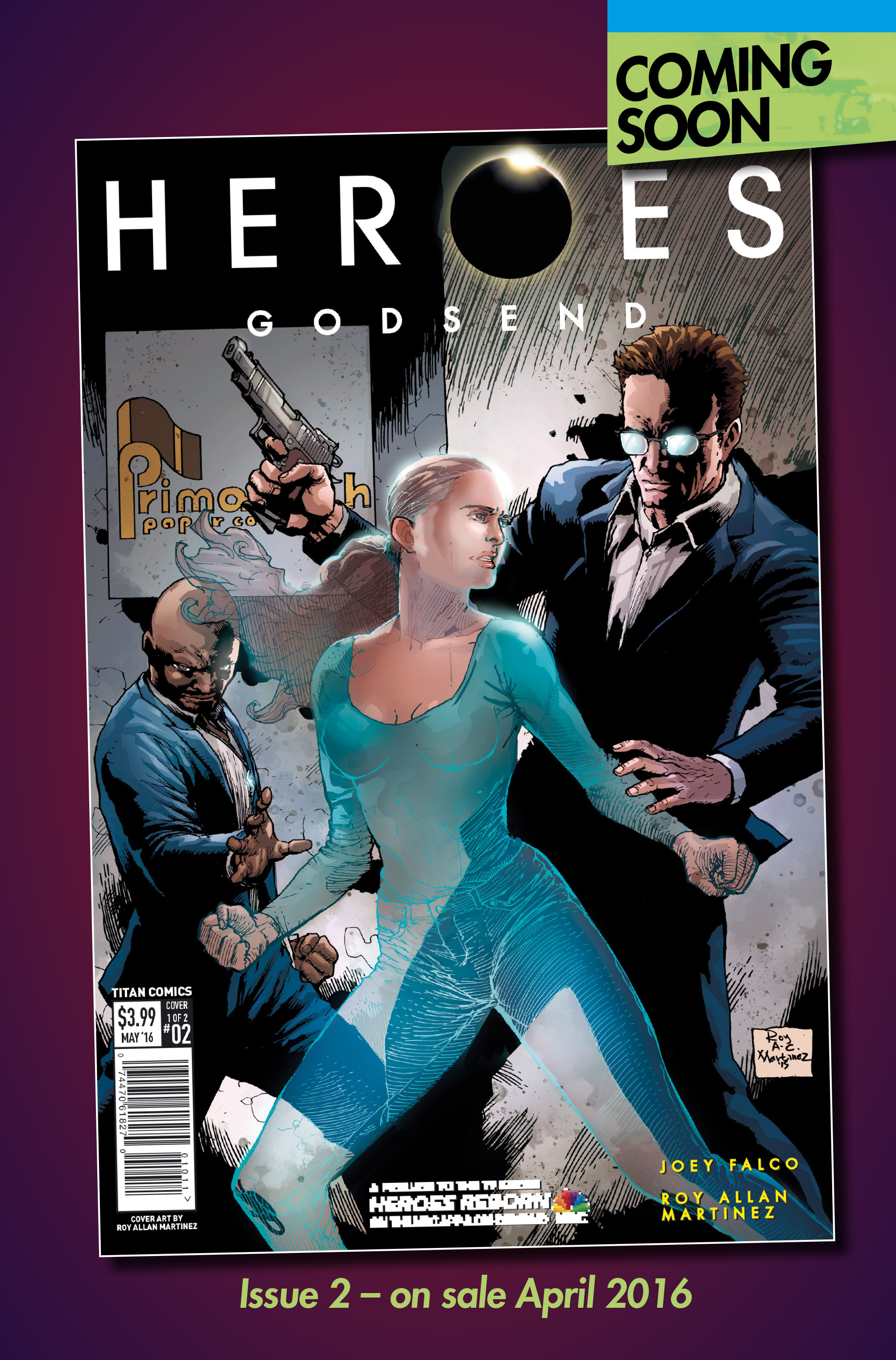 Read online Heroes Godsend comic -  Issue #1 - 27