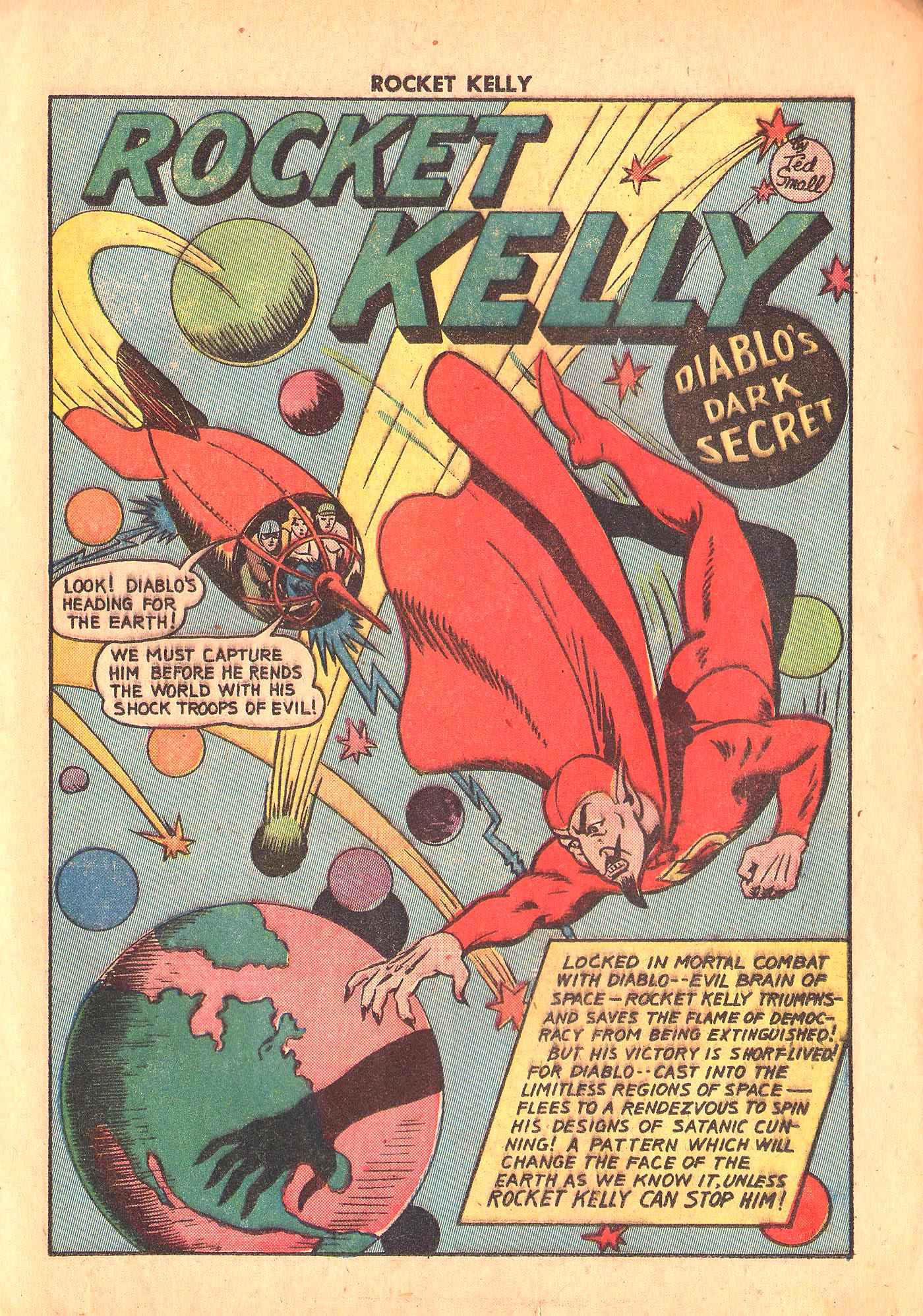 Read online Rocket Kelly (1945) comic -  Issue #1 - 25