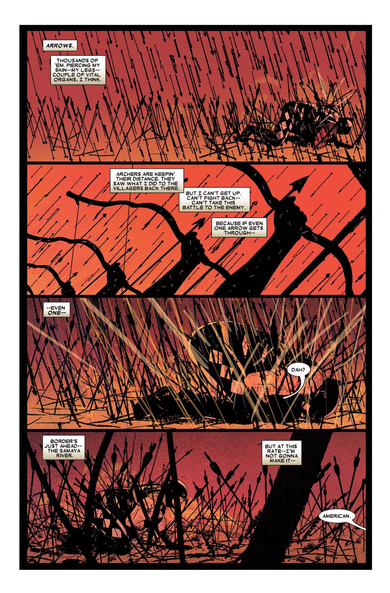 Read online Wolverine: Blood & Sorrow comic -  Issue # TPB - 45
