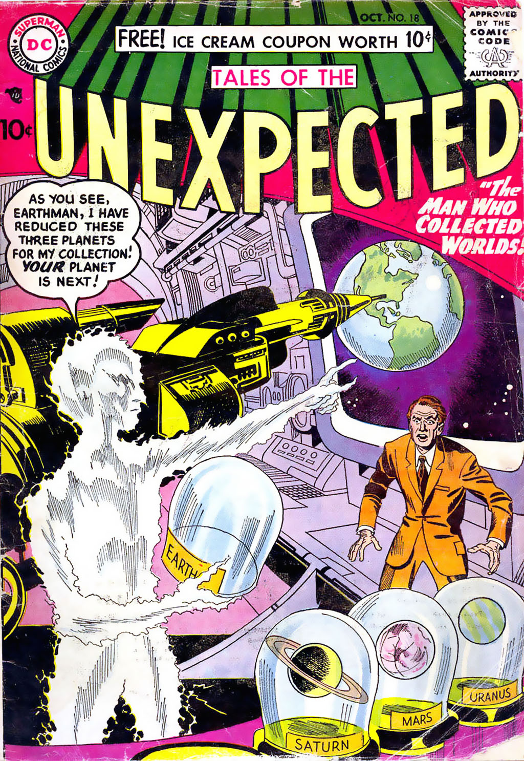 Read online Tales of the Unexpected comic -  Issue #18 - 1