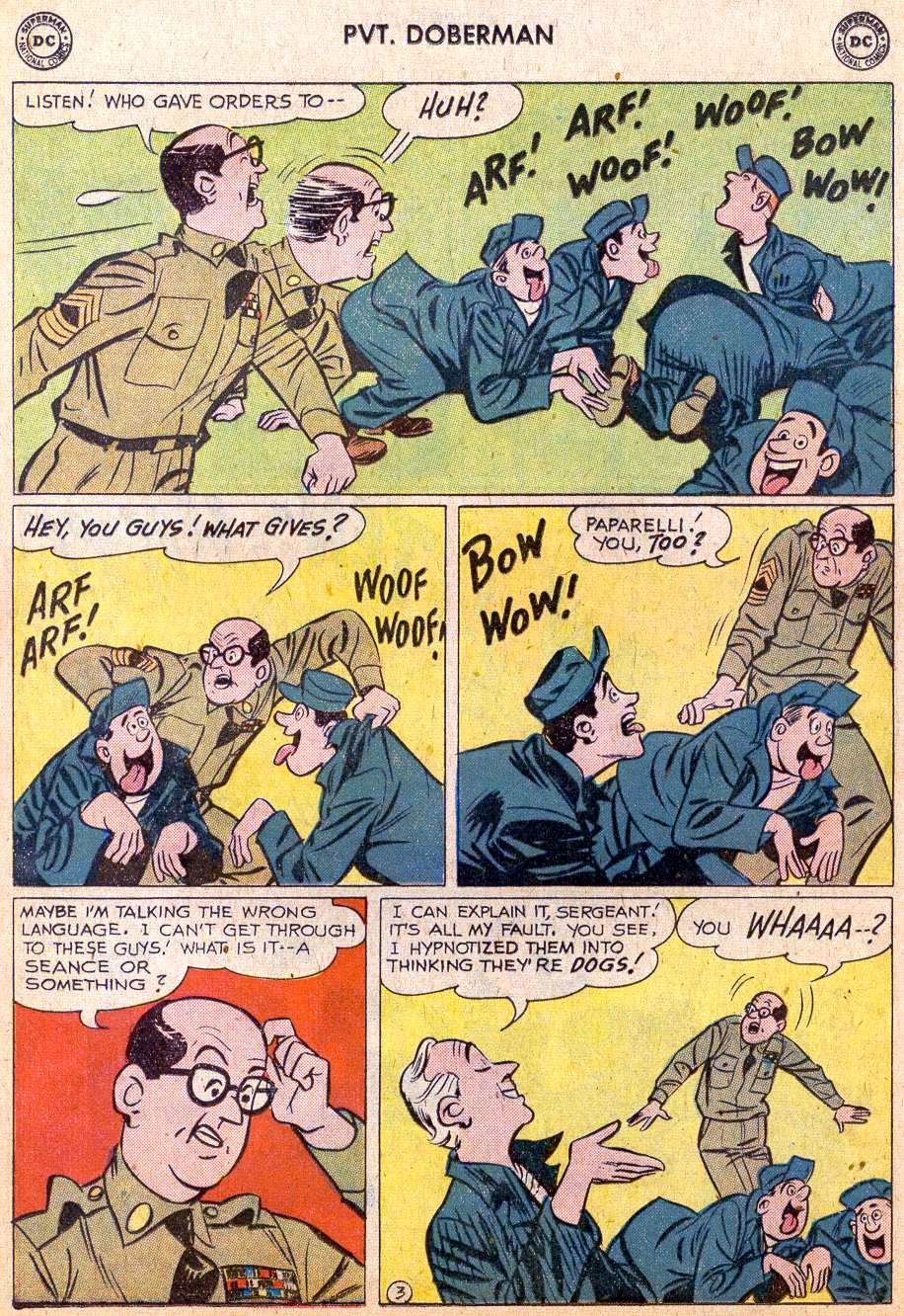 Read online Sgt. Bilko's Pvt. Doberman comic -  Issue #11 - 5