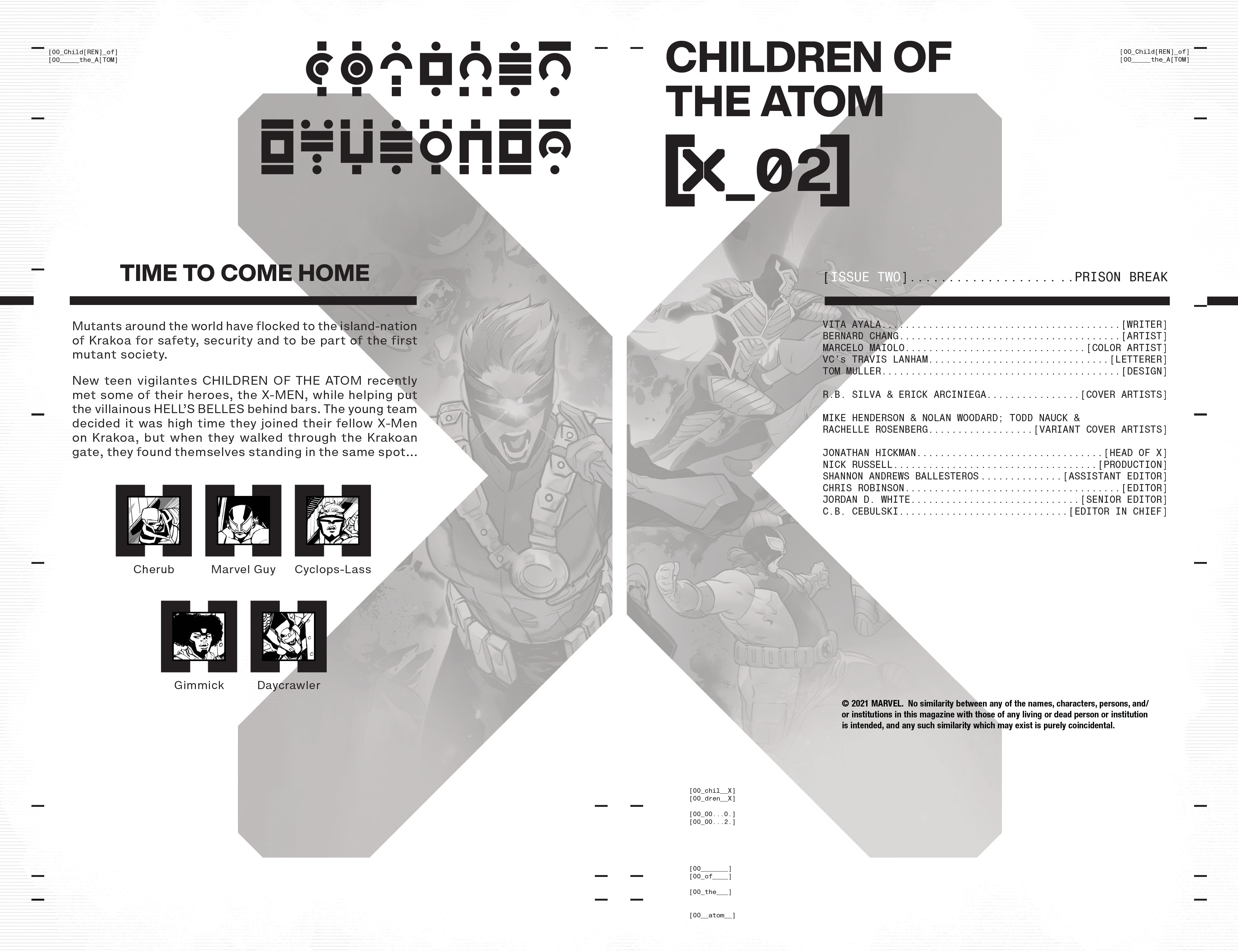 Read online Children Of The Atom comic -  Issue #2 - 5