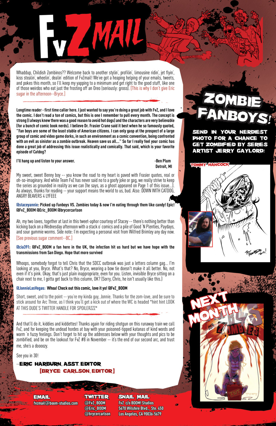Read online Fanboys vs. Zombies comic -  Issue #7 - 28