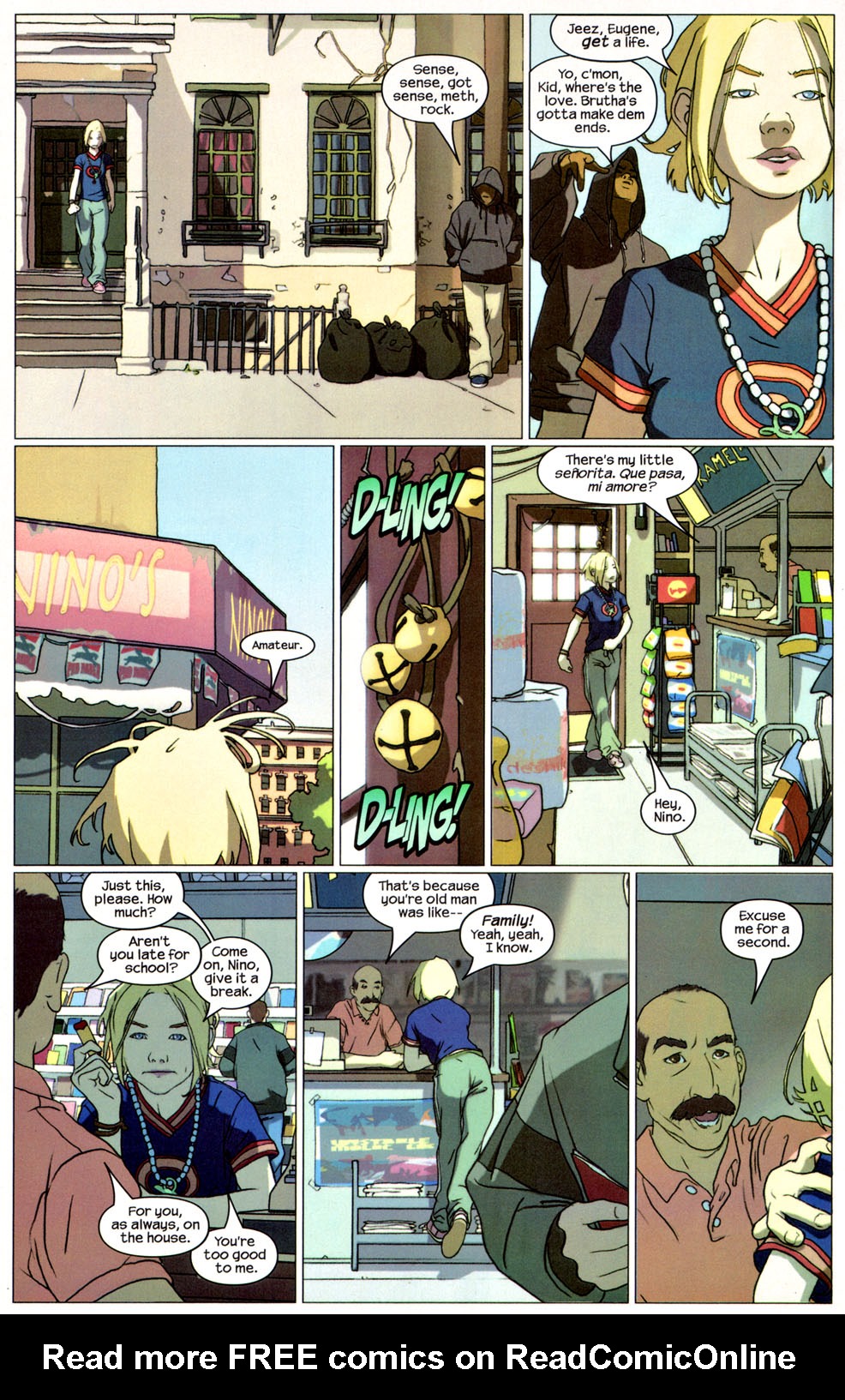 Read online NYX comic -  Issue #1 - 12
