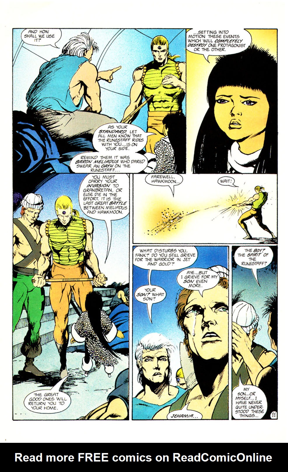 Read online Hawkmoon: The Runestaff comic -  Issue #2 - 13