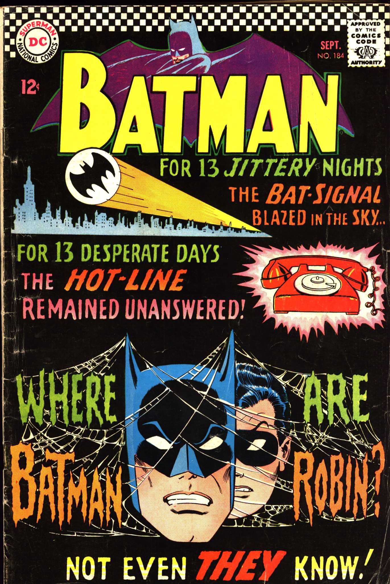 Read online Batman (1940) comic -  Issue #184 - 1