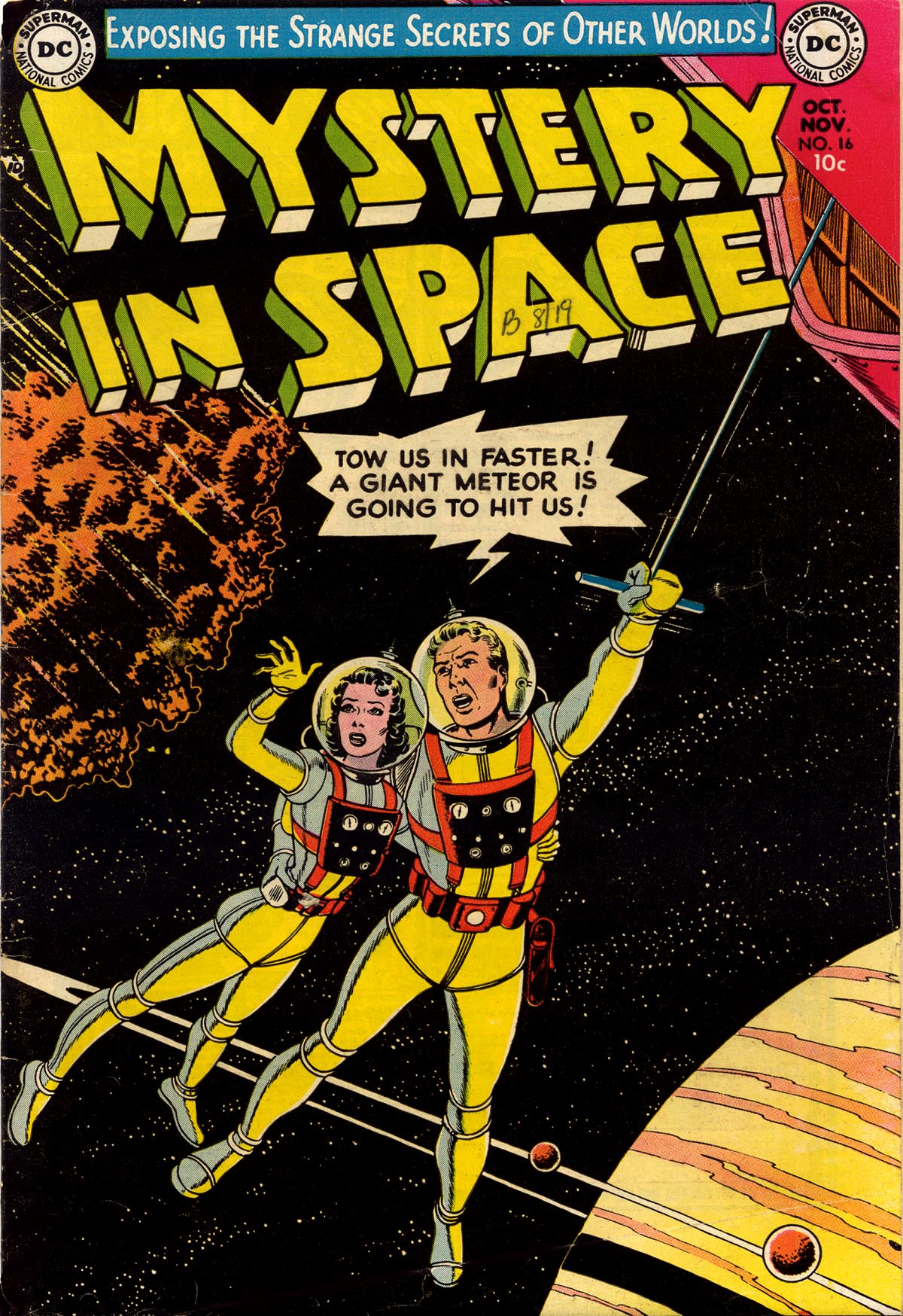 Read online Mystery in Space (1951) comic -  Issue #16 - 1