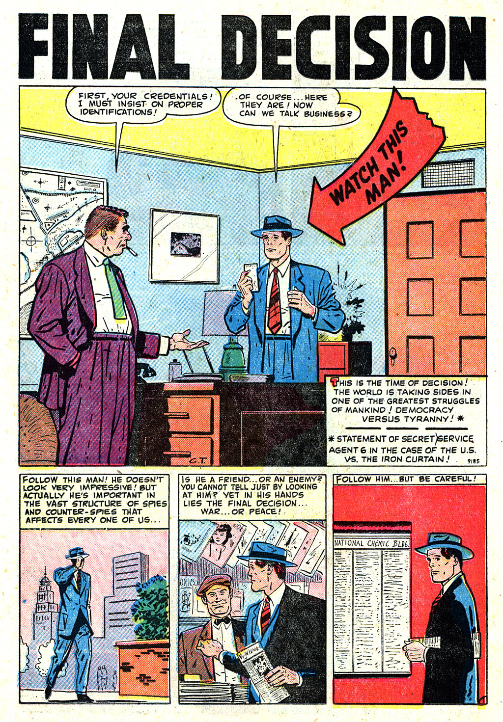 Read online Kent Blake of the Secret Service comic -  Issue #5 - 22