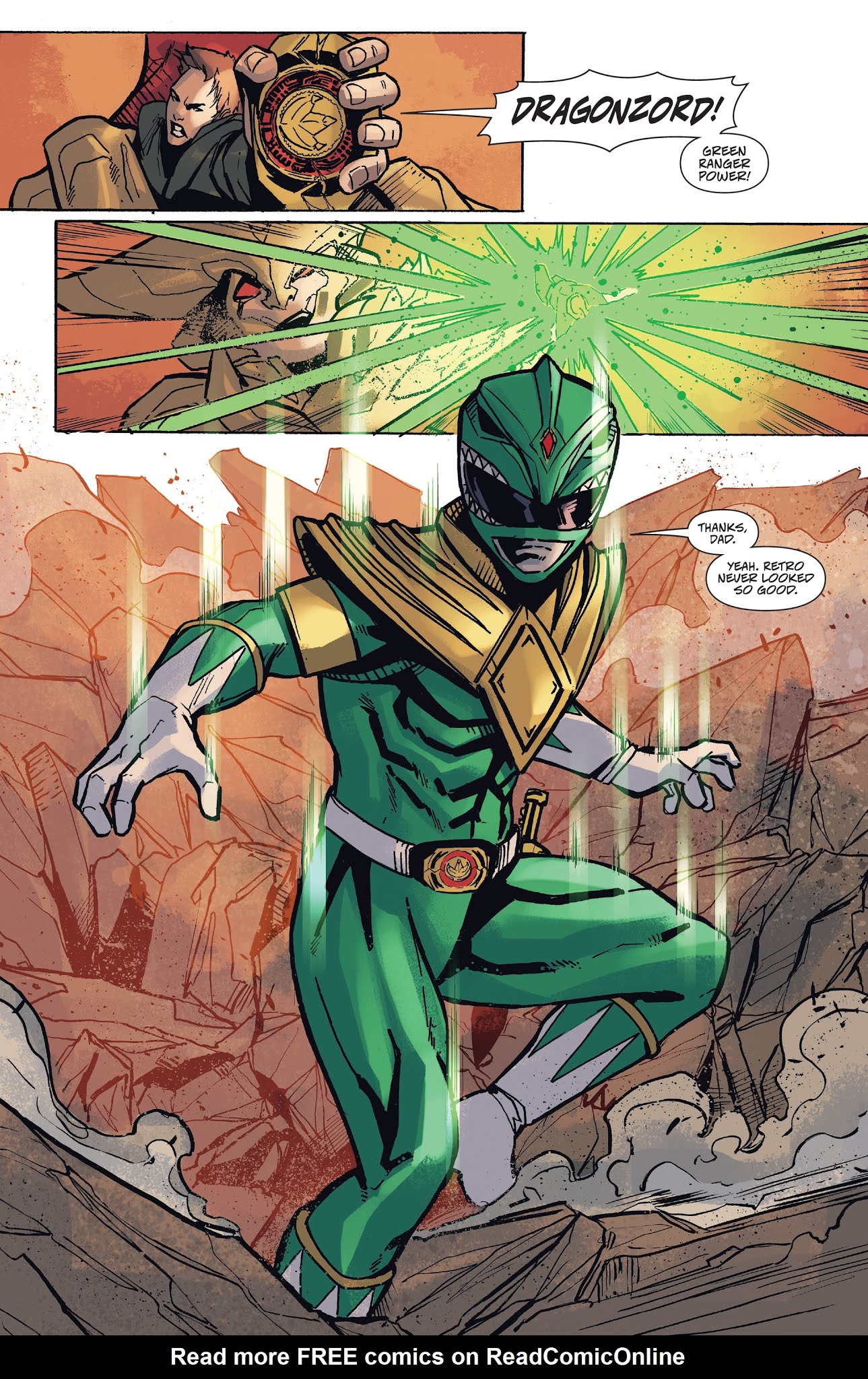 Read online Saban's Power Rangers: Soul of the Dragon comic -  Issue # TPB - 87