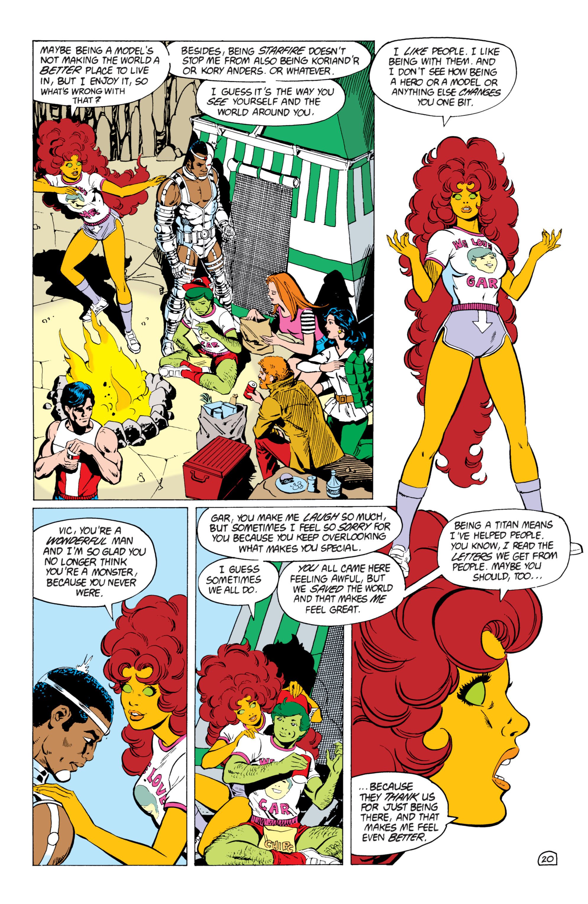 Read online The New Teen Titans (1984) comic -  Issue #6 - 20