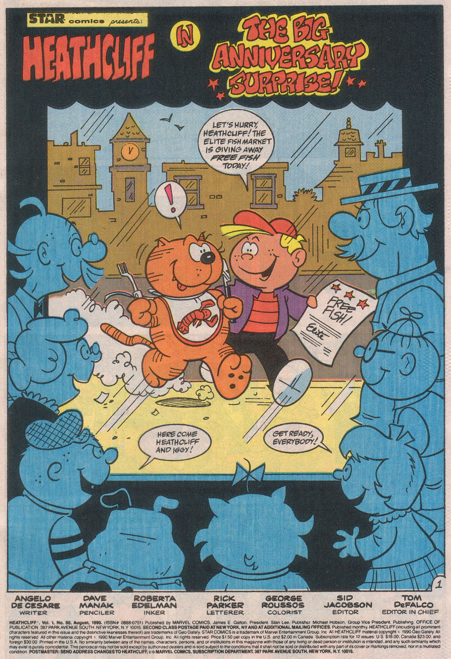 Read online Heathcliff comic -  Issue #50 - 3