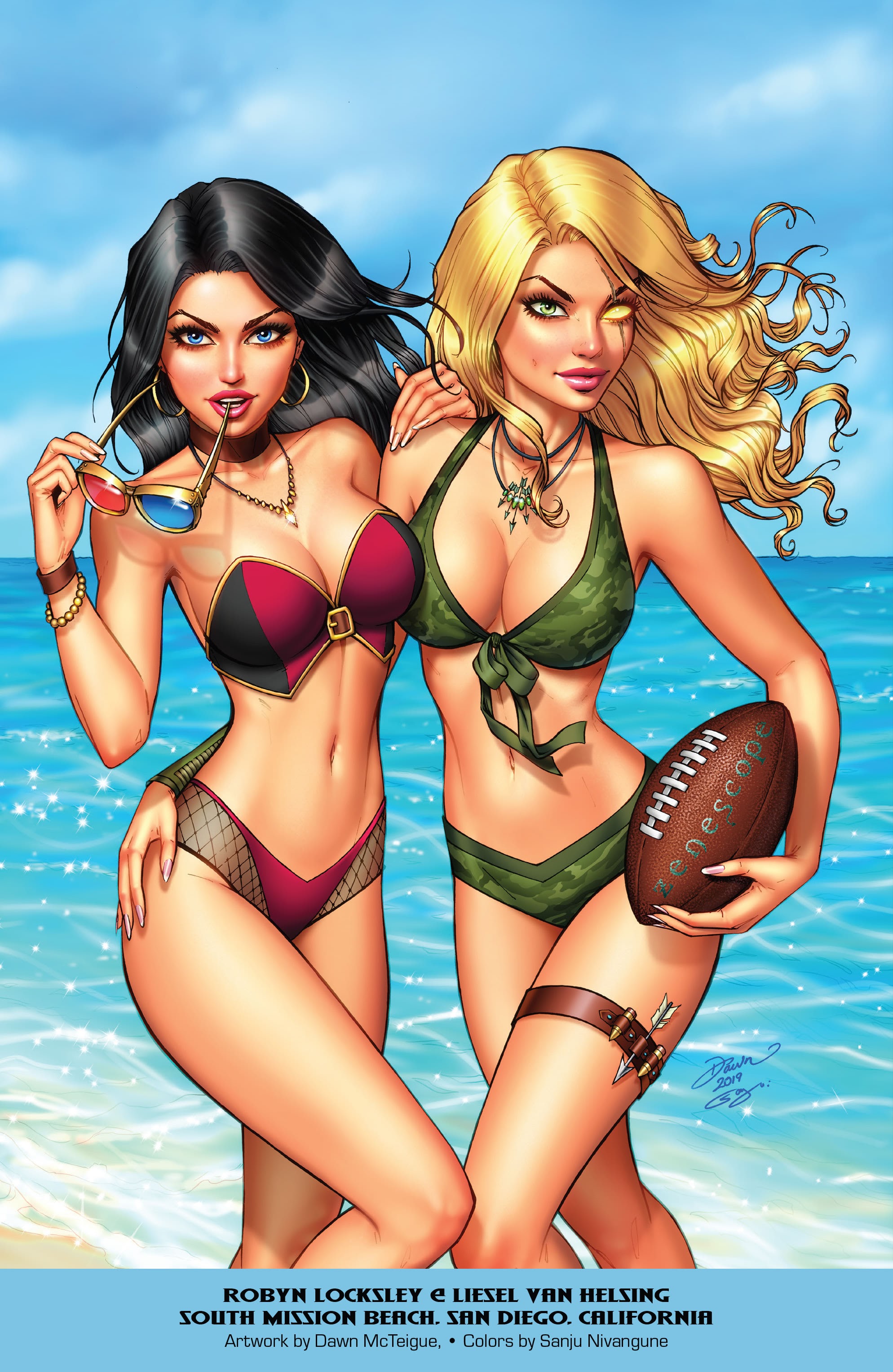 Read online Grimm Fairy Tales: 2021 Swimsuit comic -  Issue # Full - 16