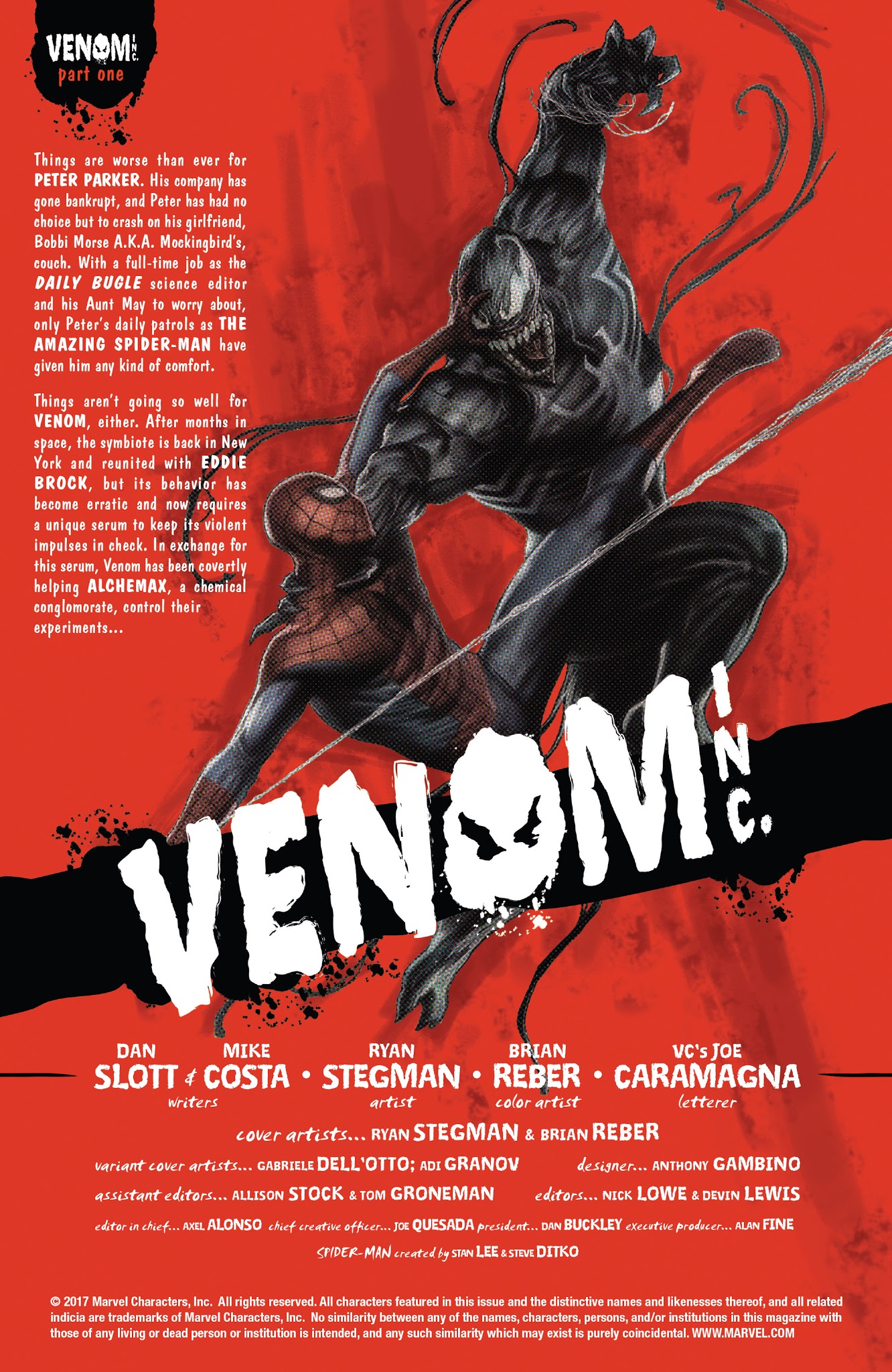 Read online Amazing Spider-Man/Venom: Venom Inc. Alpha comic -  Issue # Full - 2