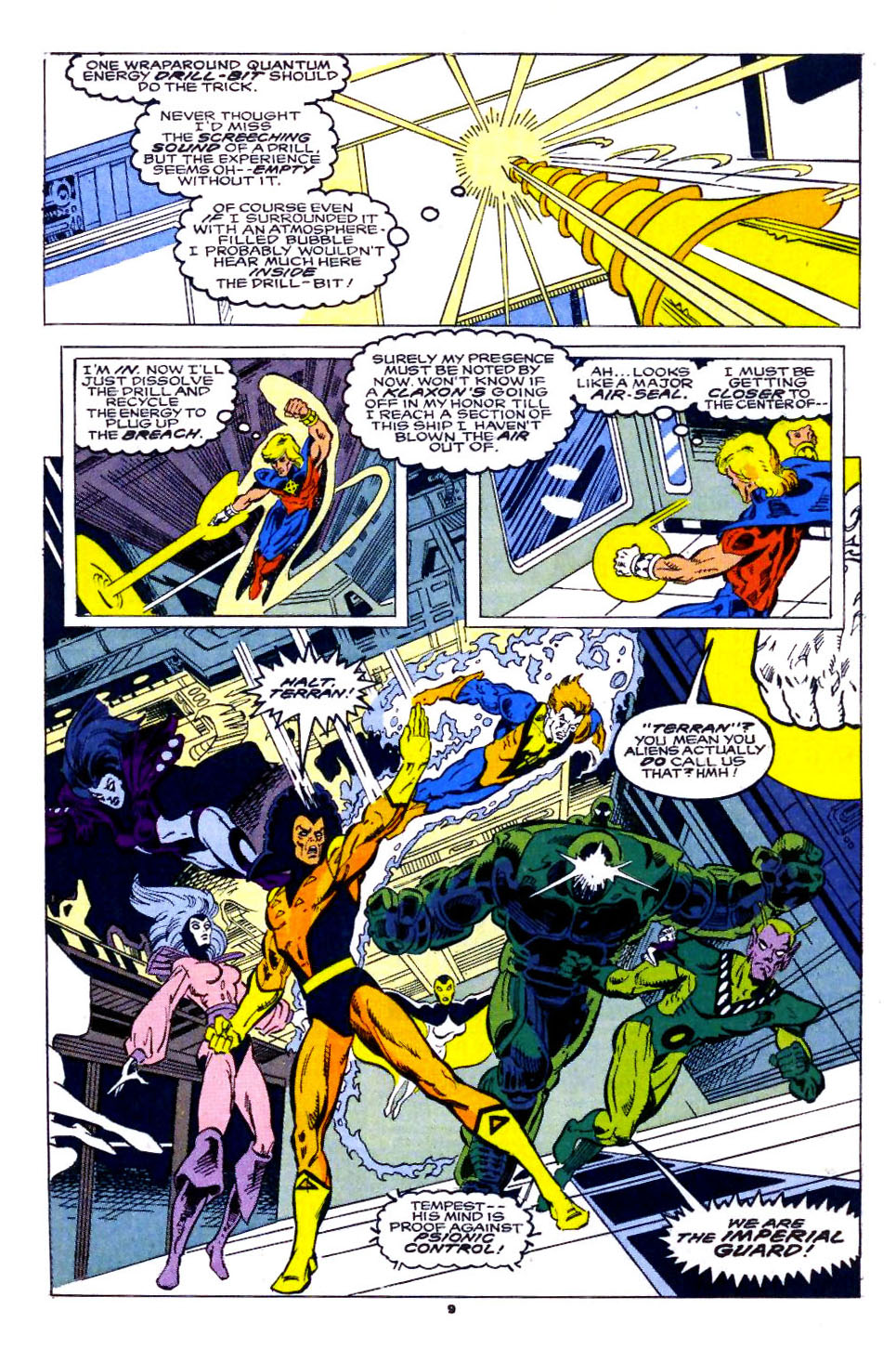 Read online Quasar comic -  Issue #33 - 8