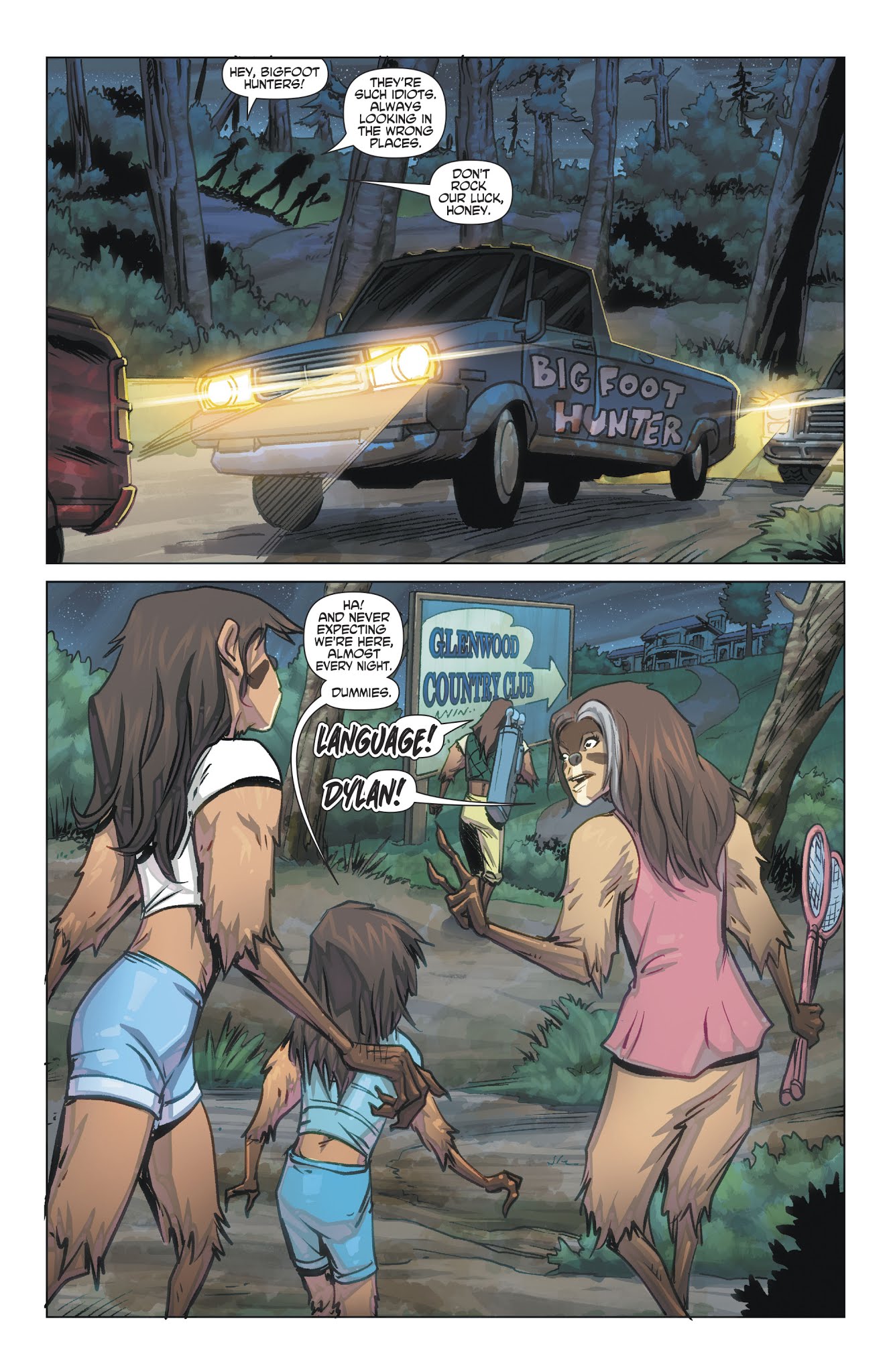 Read online Sasquatch Detective Special comic -  Issue # Full - 5
