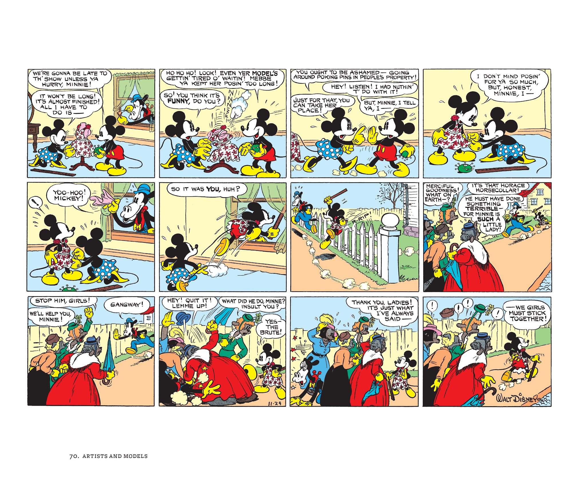 Read online Walt Disney's Mickey Mouse Color Sundays comic -  Issue # TPB 2 (Part 1) - 70
