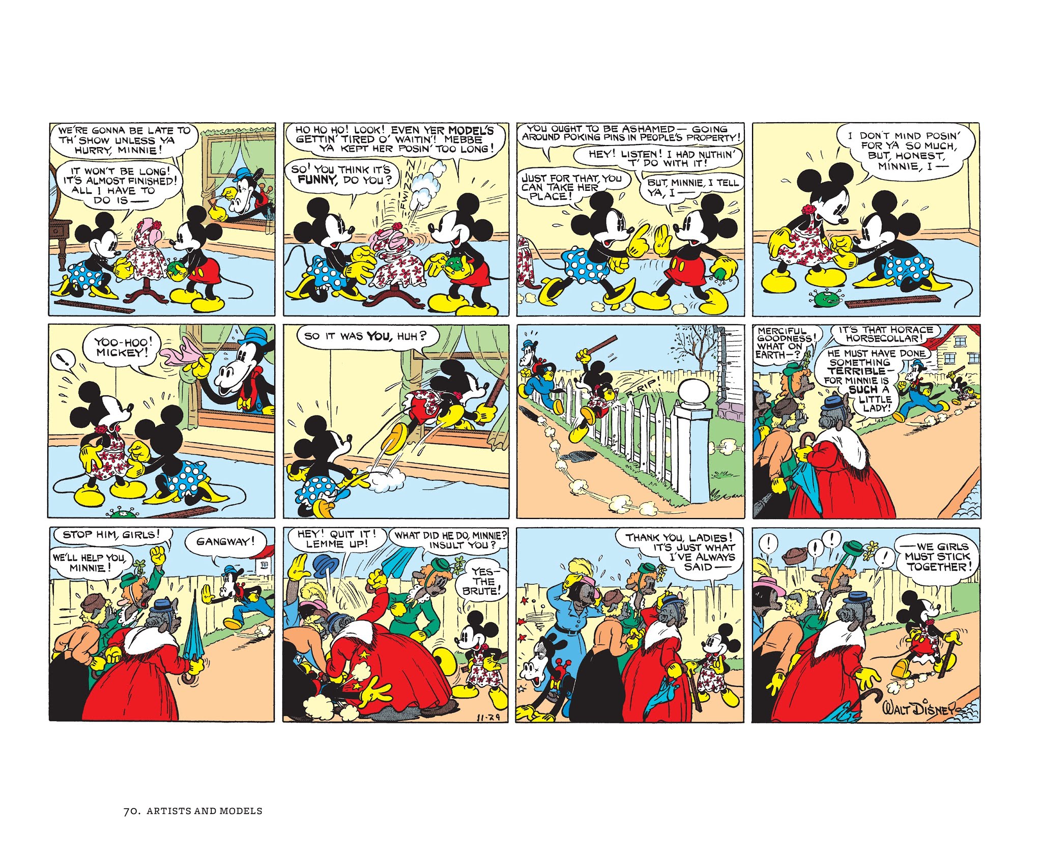 Read online Walt Disney's Mickey Mouse Color Sundays comic -  Issue # TPB 2 (Part 1) - 70