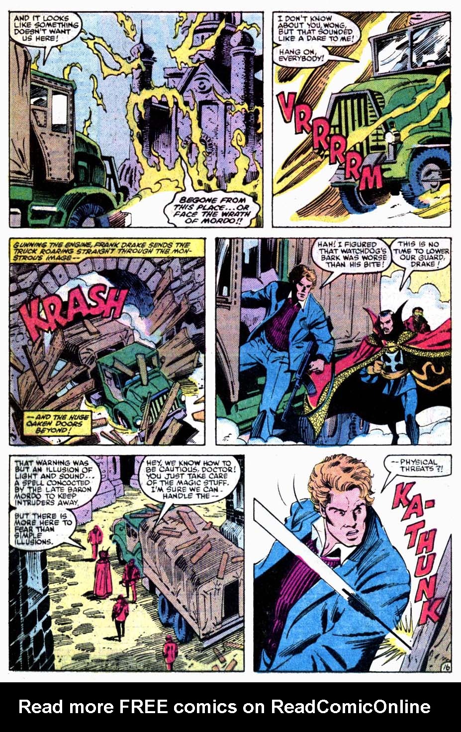 Read online Doctor Strange (1974) comic -  Issue #61 - 17
