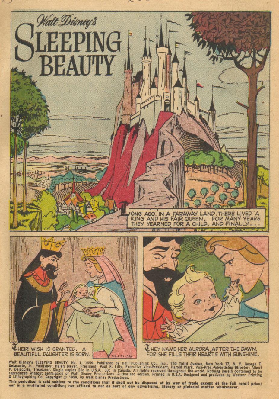 Read online Walt Disney's Sleeping Beauty comic -  Issue # TPB - 3