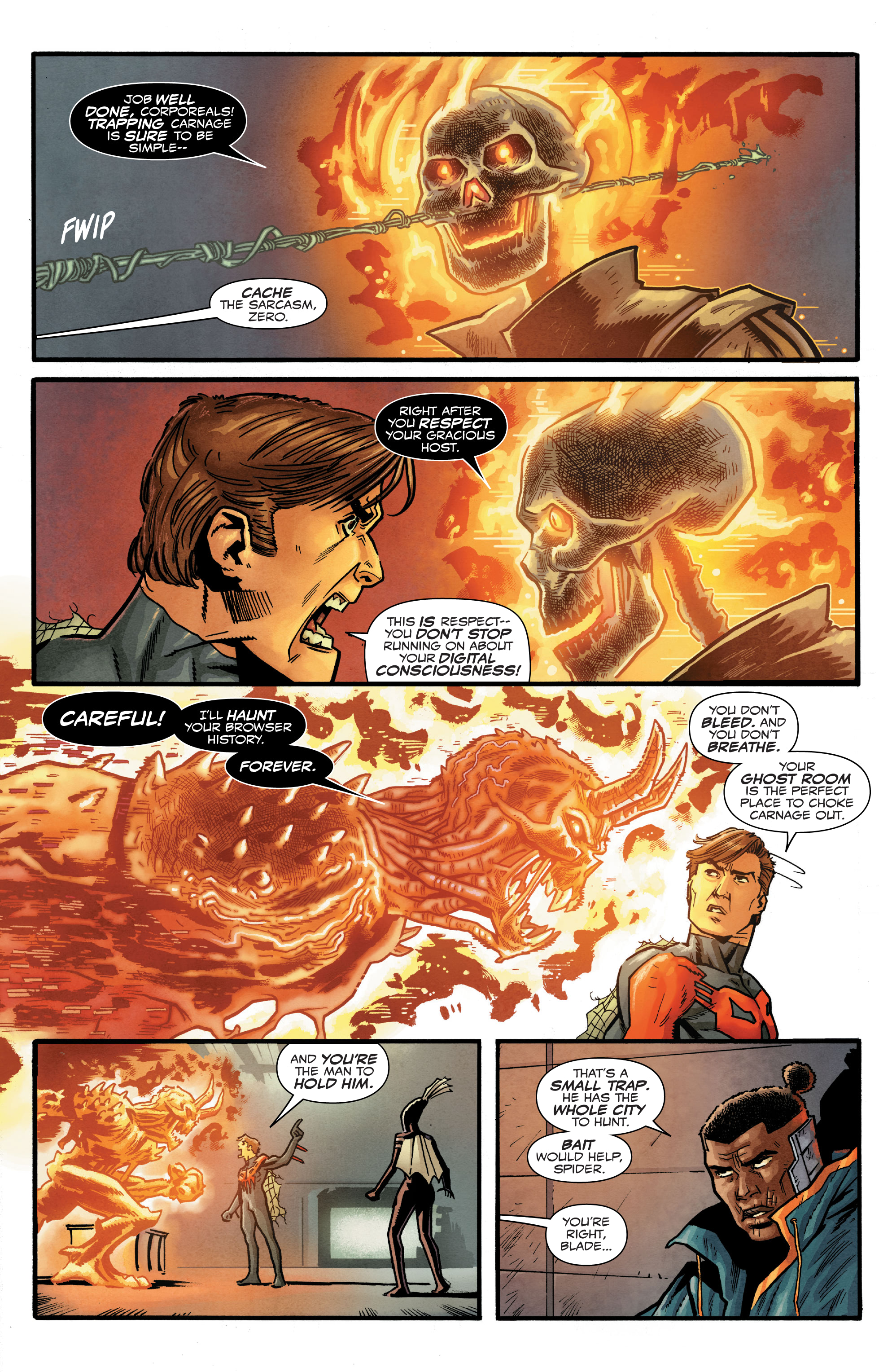 Read online Spider-Man 2099: Dark Genesis comic -  Issue #2 - 13