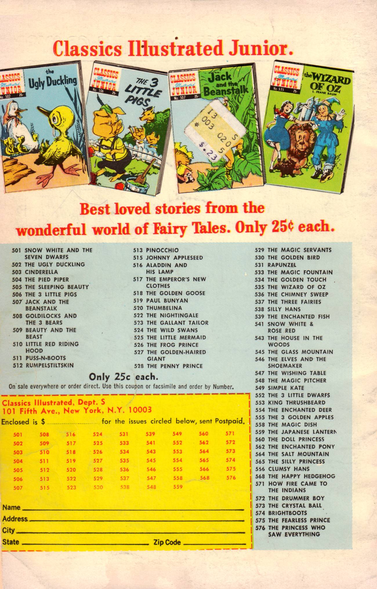Read online Classics Illustrated Junior comic -  Issue #563 - 36