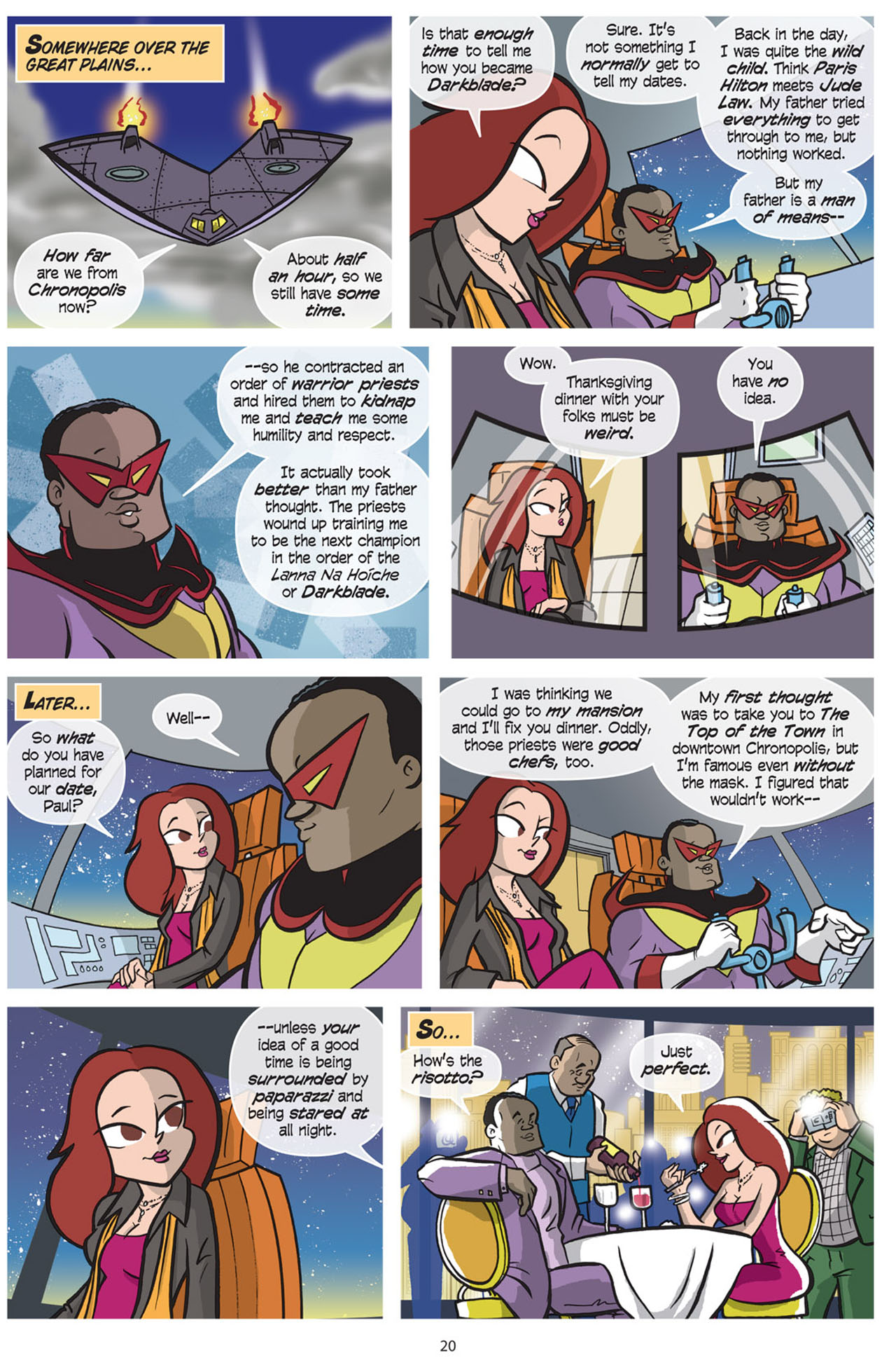 Read online Love and Capes comic -  Issue #3 - 21