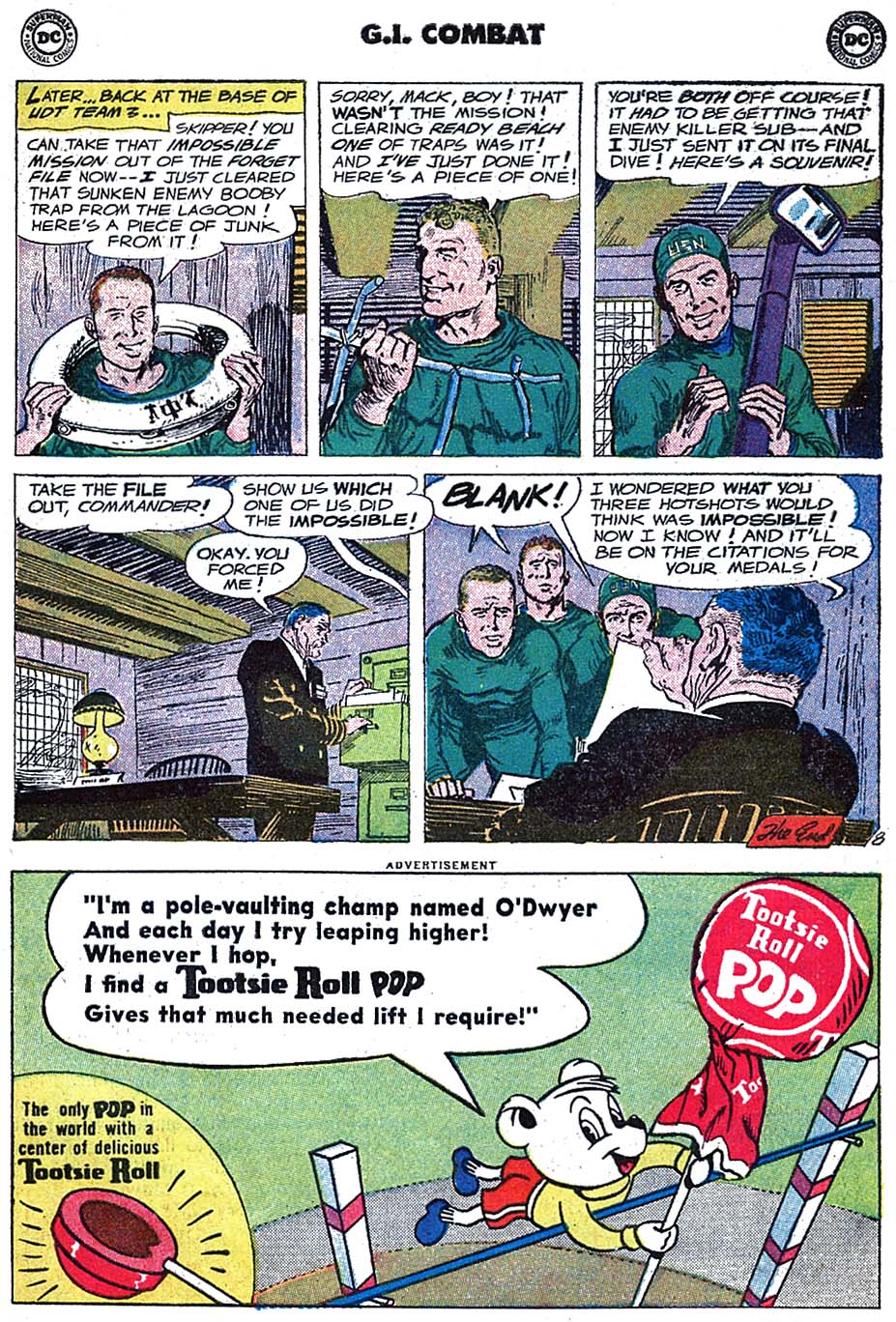 Read online G.I. Combat (1952) comic -  Issue #72 - 19