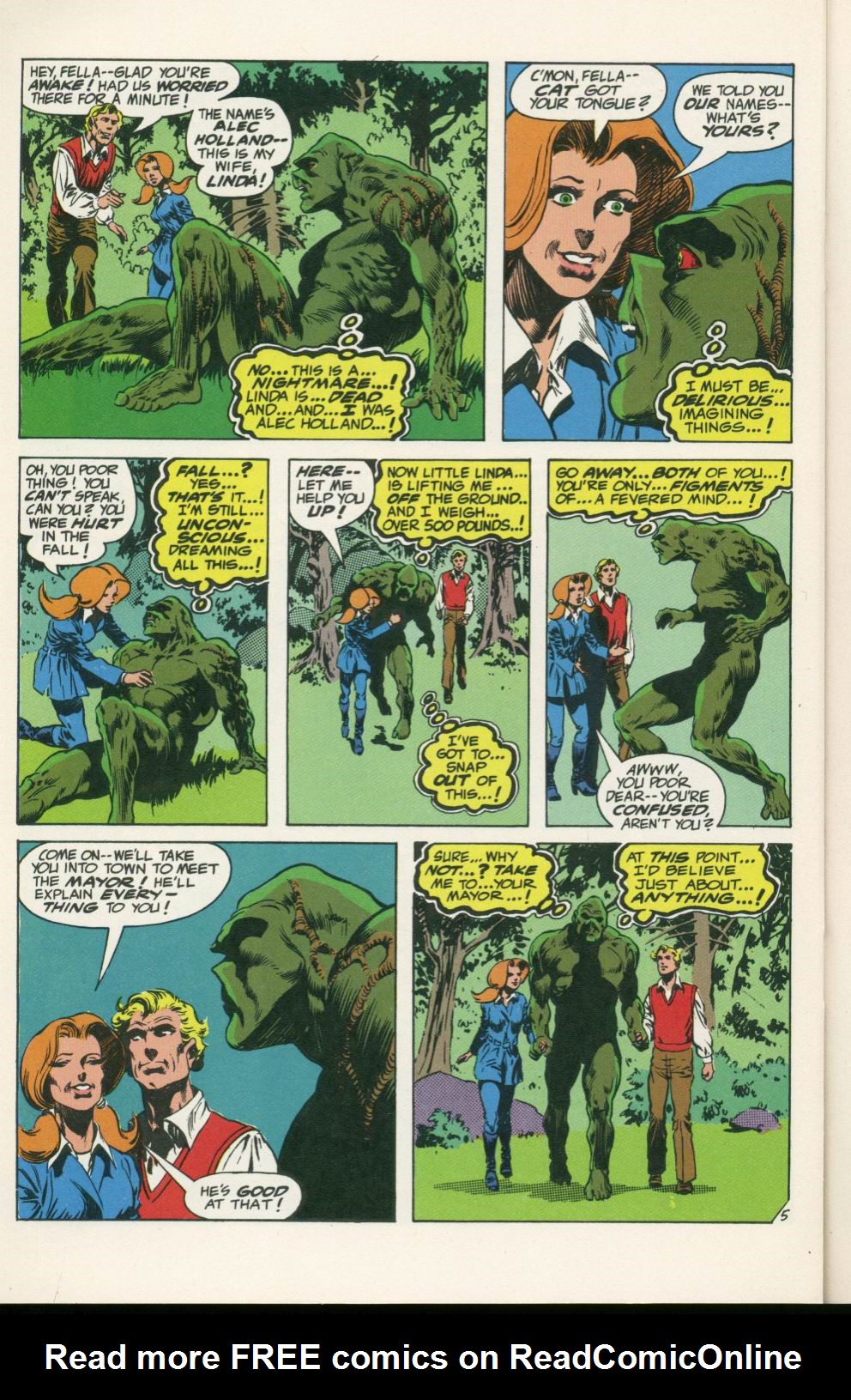 Read online Roots of the Swamp Thing comic -  Issue #3 - 30